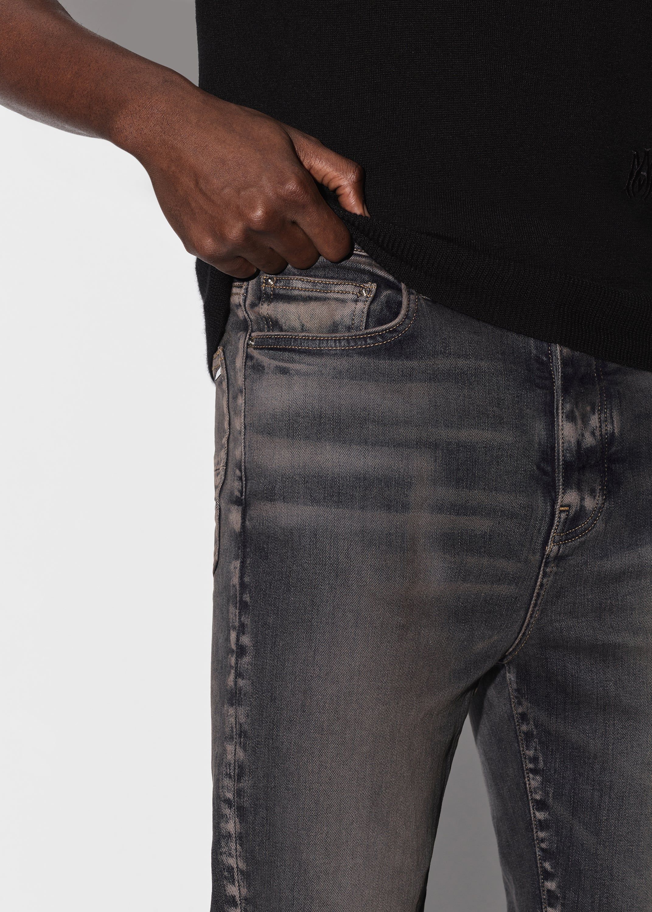 STACK FLAIR JEAN - DARK INDIGO sold by AMIRI product image thumbnail 4