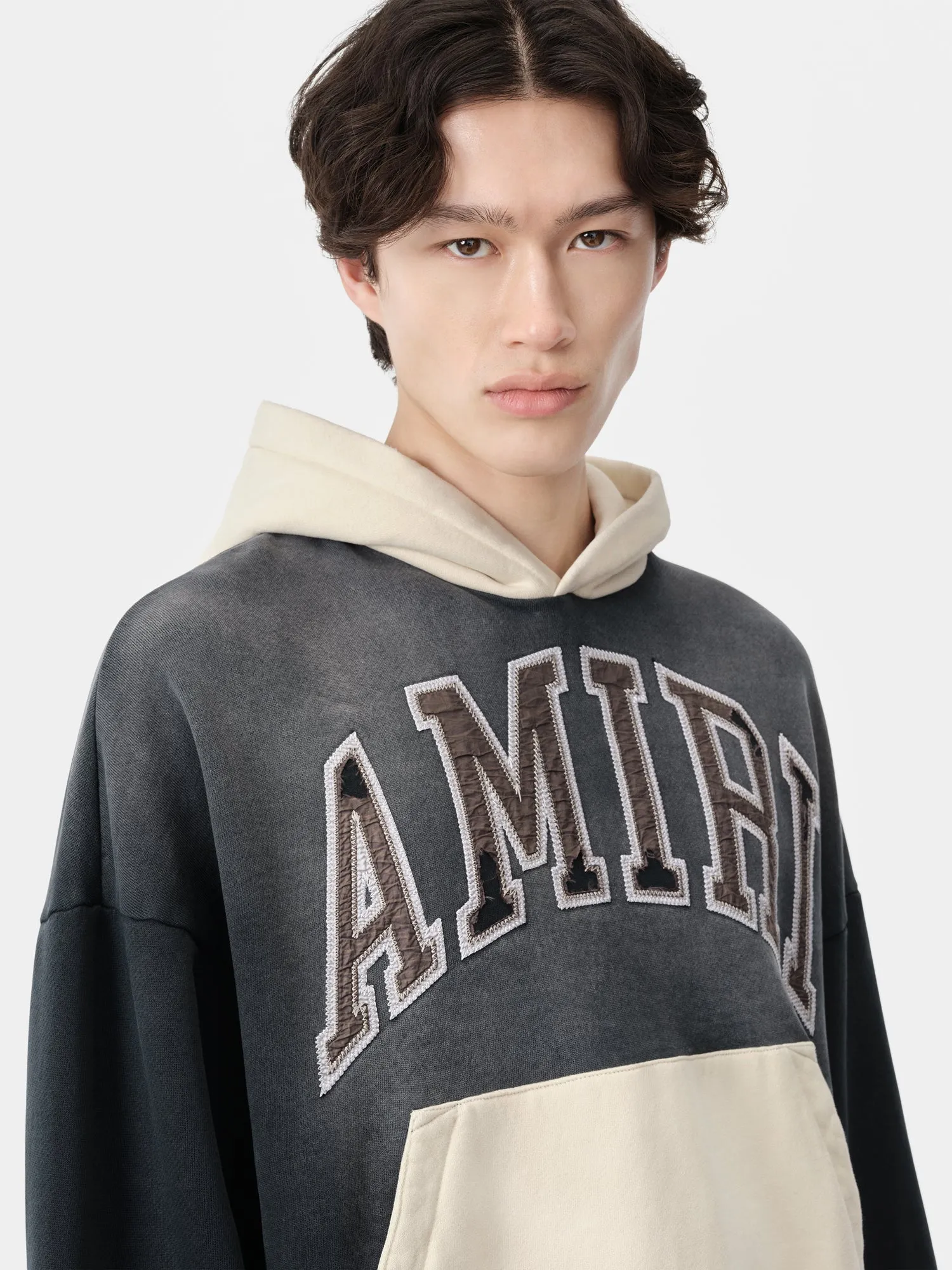 AMIRI VINTAGE OVERSIZED HOODIE - Black sold by AMIRI product image thumbnail 4