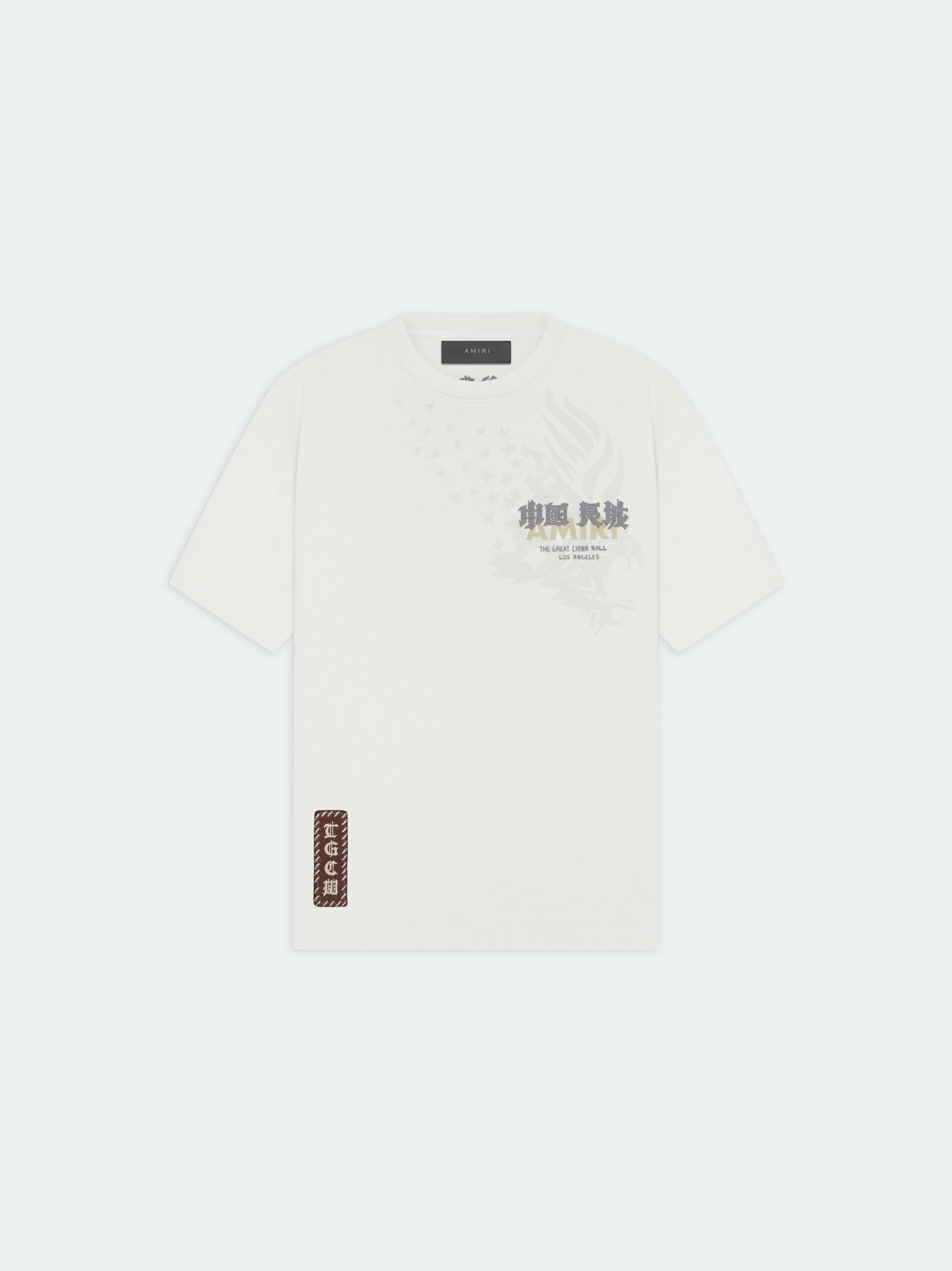 TGCW EAGLE TEE - WHITE sold by AMIRI