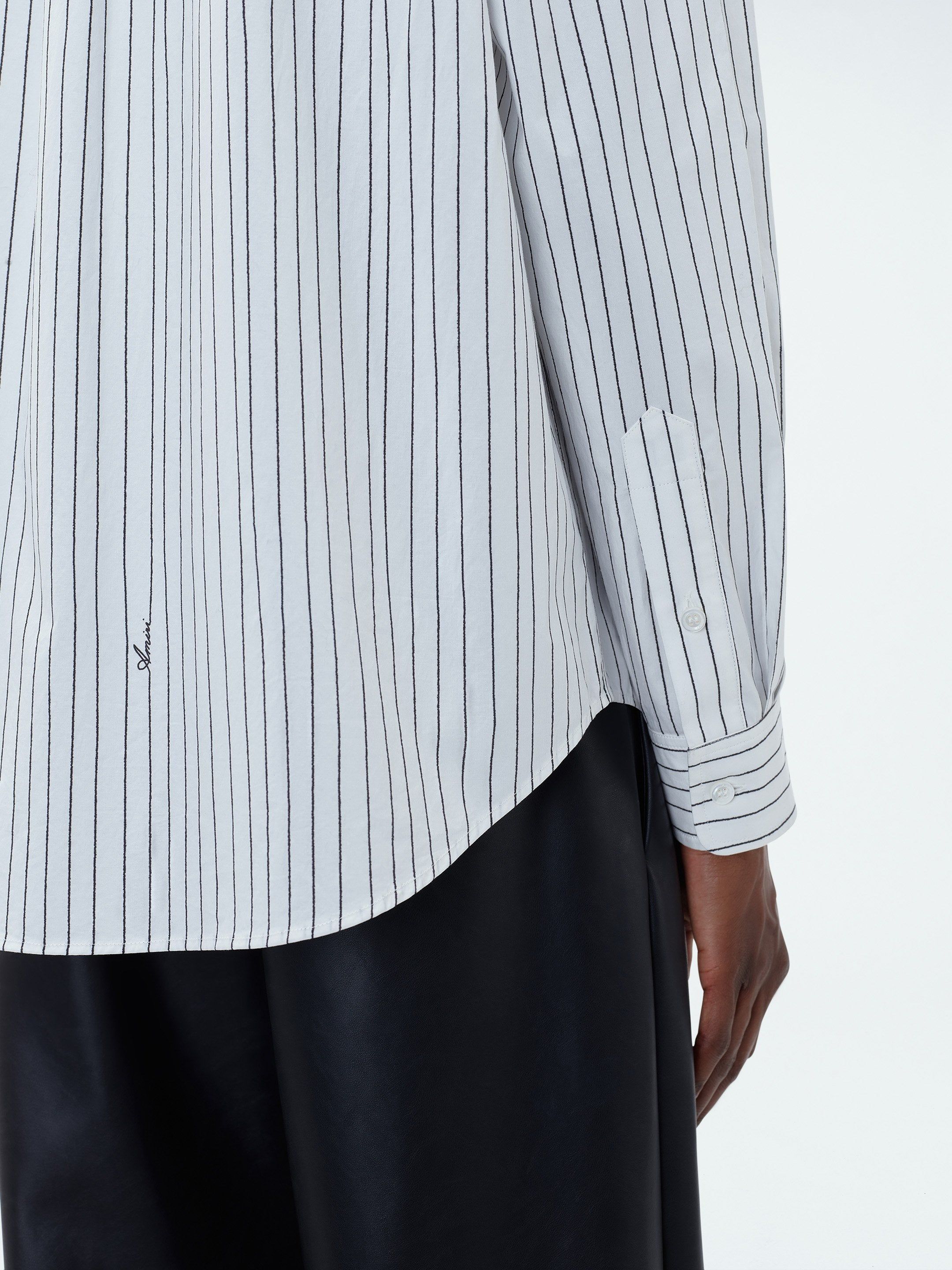 AMIRI SCRIPT POPLIN SHIRT - WHITE sold by AMIRI product image thumbnail 8
