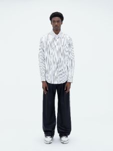 AMIRI SCRIPT POPLIN SHIRT - WHITE sold by AMIRI