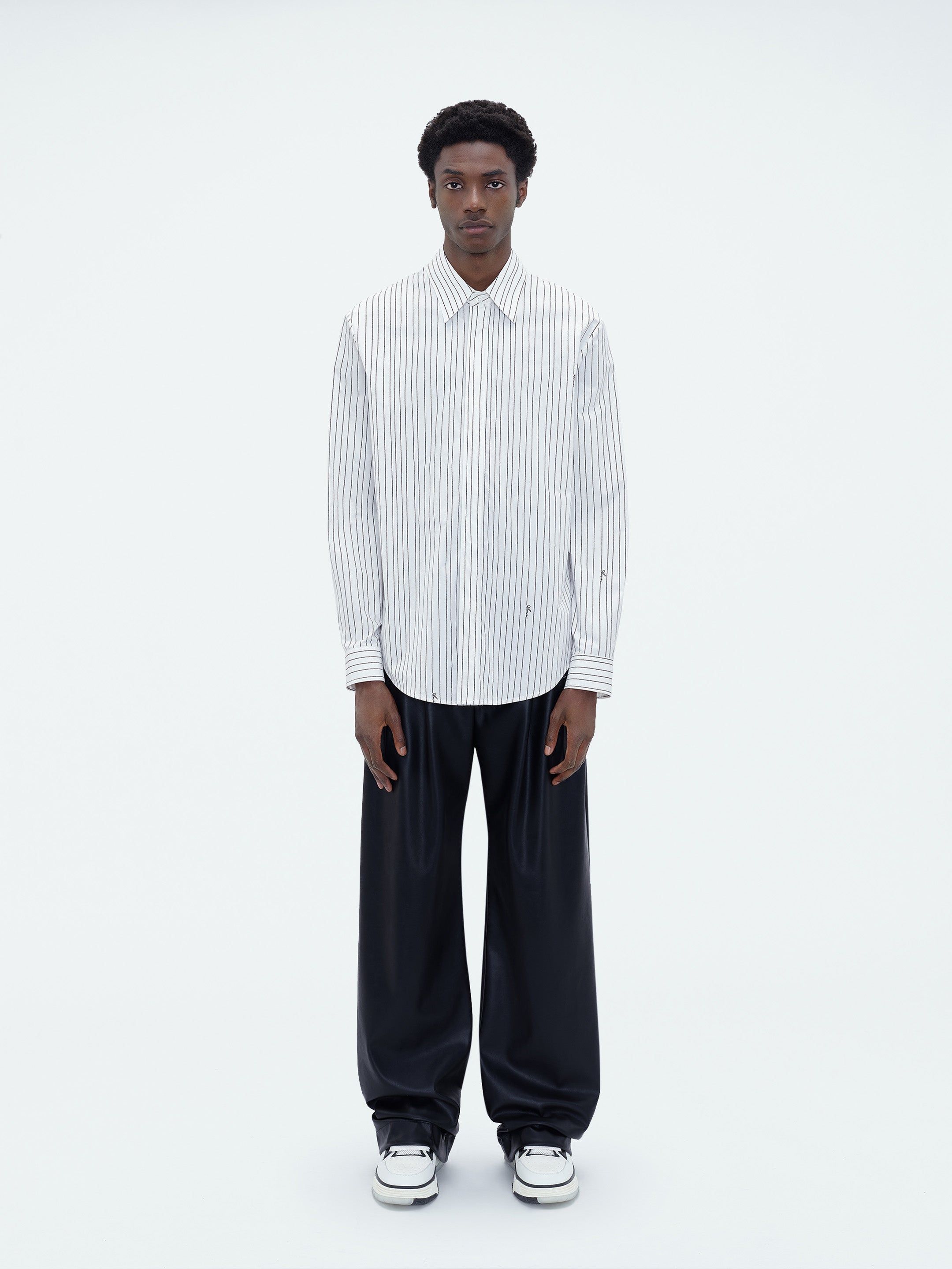 AMIRI SCRIPT POPLIN SHIRT - WHITE sold by AMIRI product image thumbnail 2