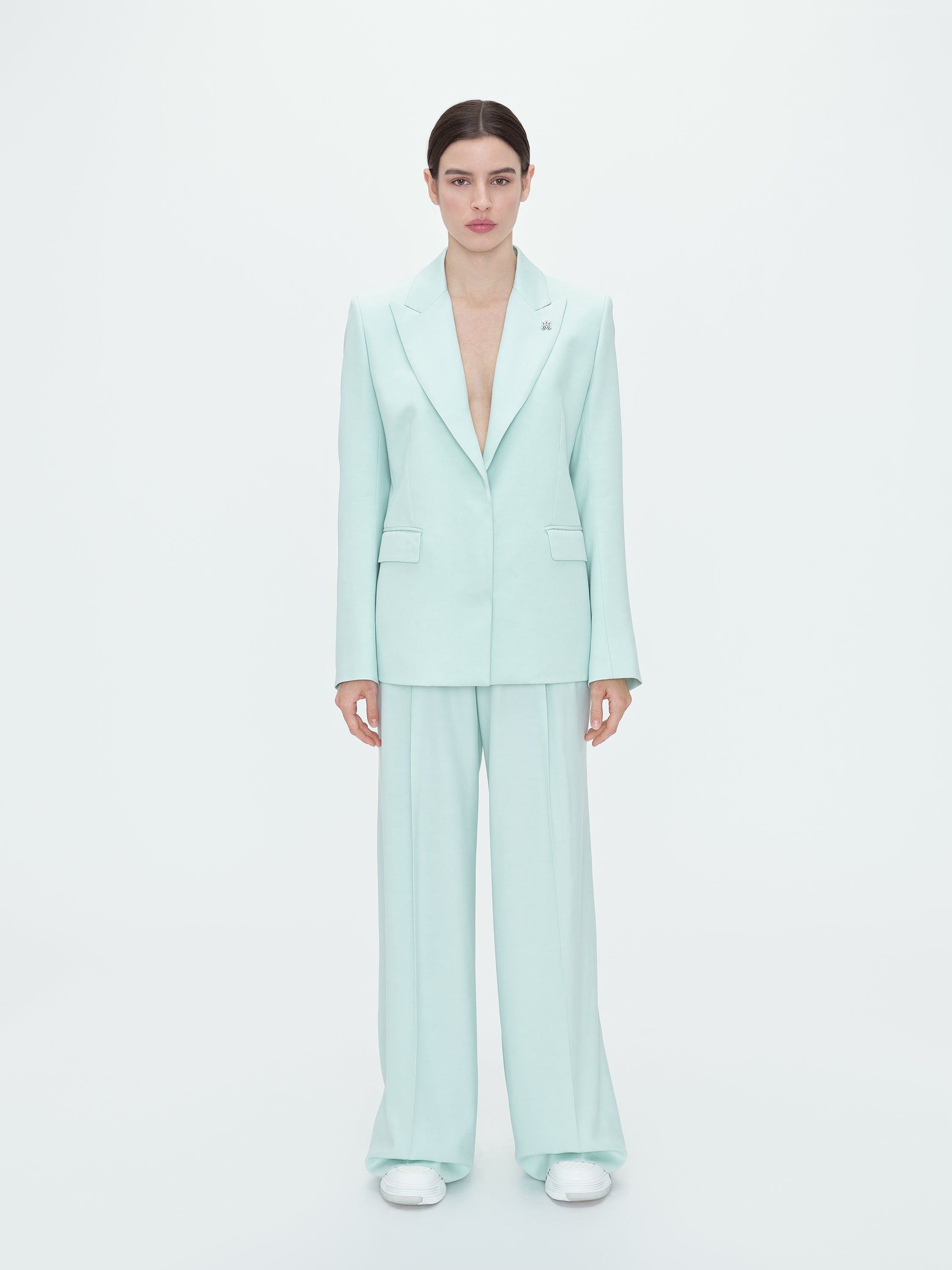WOMEN - SINGLE BREASTED BLAZER - GREEN sold by AMIRI product image thumbnail 2