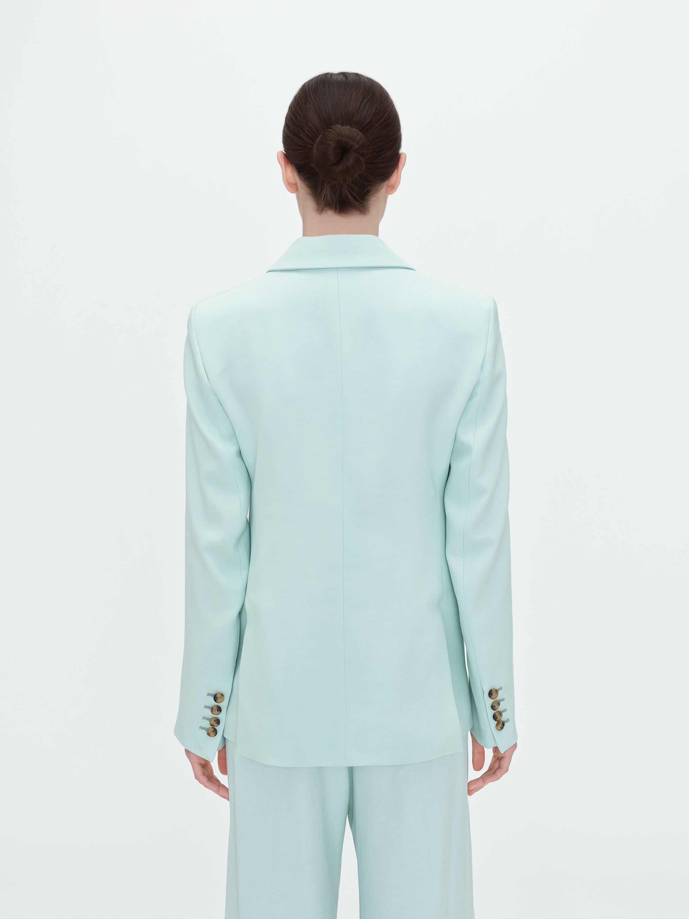 WOMEN - SINGLE BREASTED BLAZER - GREEN sold by AMIRI product image thumbnail 4