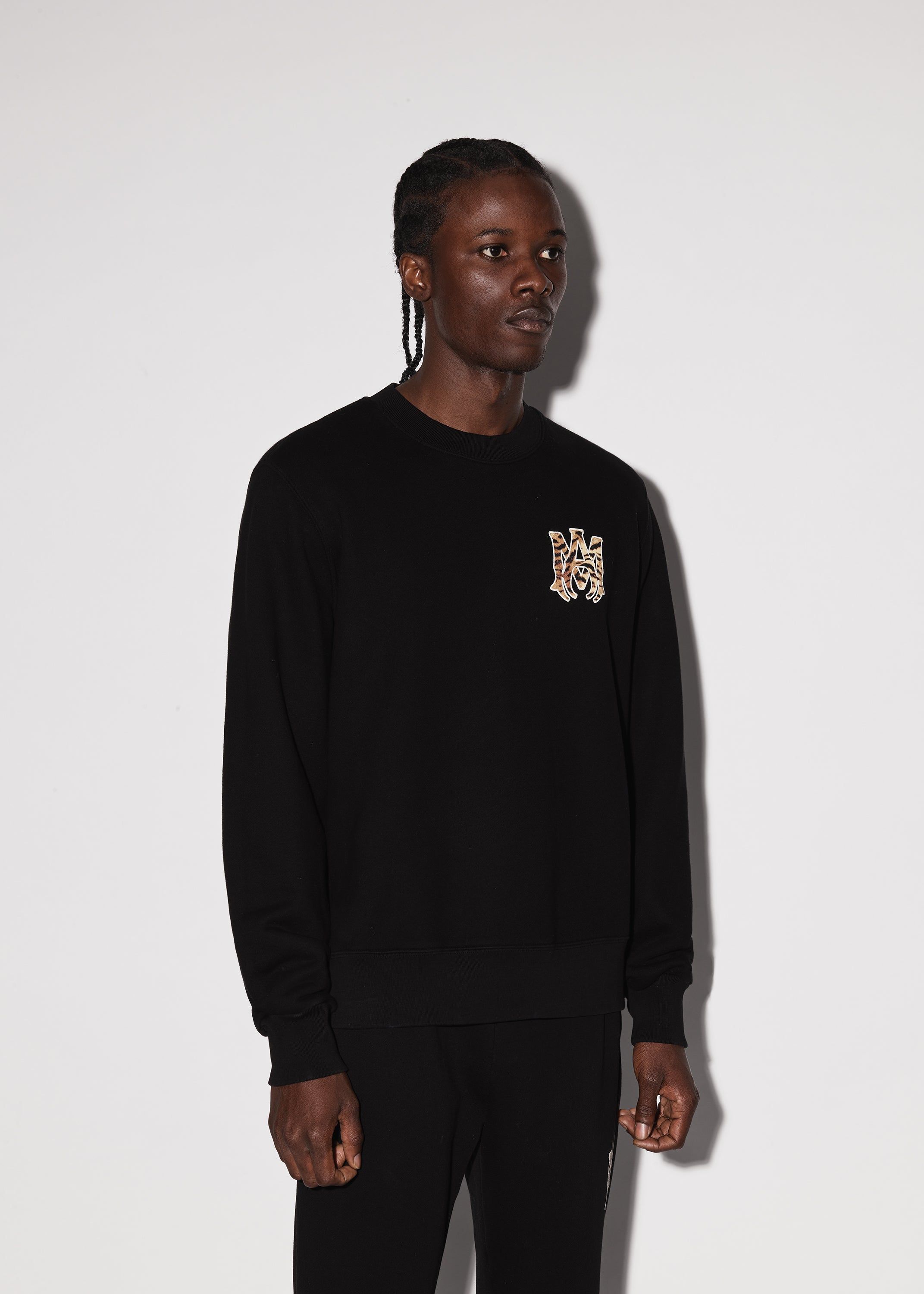 LUNAR NEW YEAR M.A. CREWNECK - BLACK sold by AMIRI product image thumbnail 3