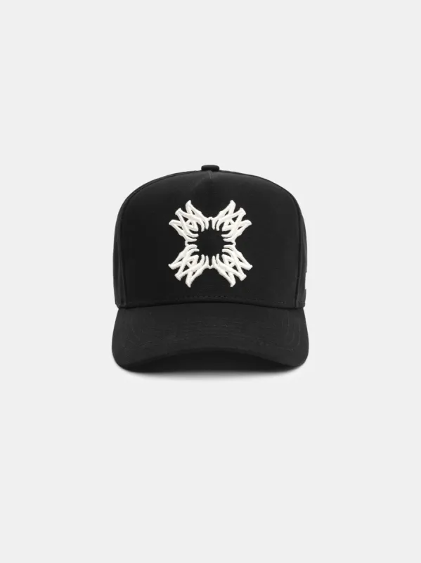 MA QUAD CANVAS HAT - Black sold by AMIRI