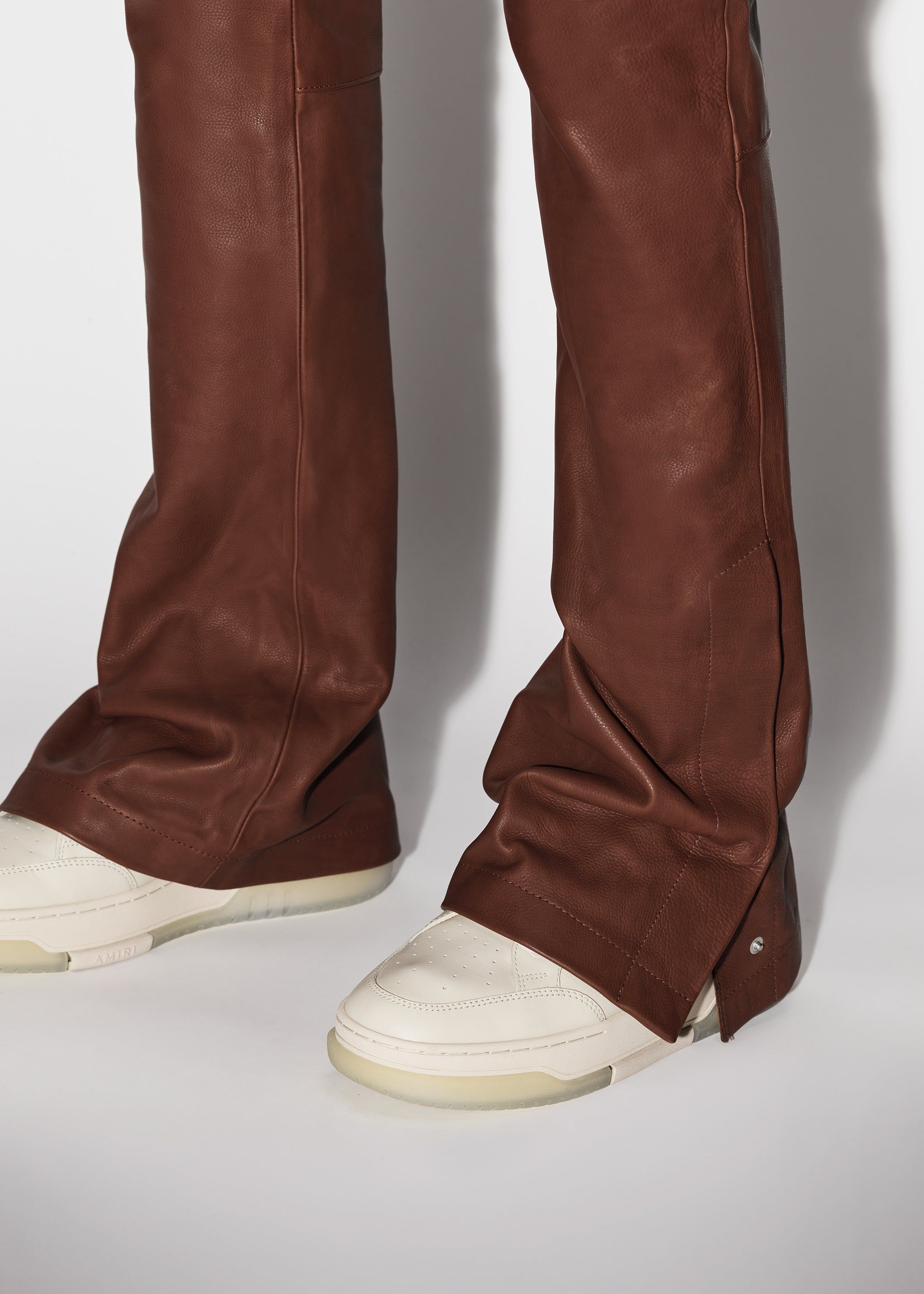 LEATHER CARGO FLARE - BROWN sold by AMIRI product image thumbnail 5