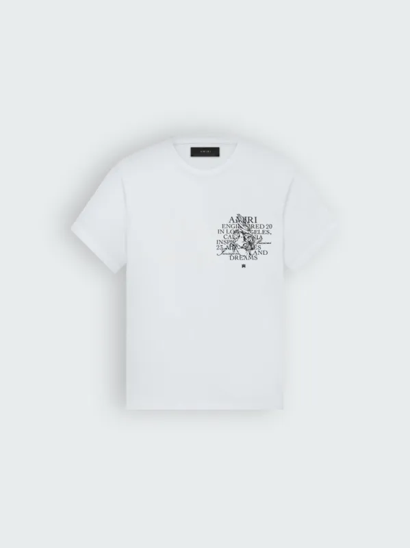 WOMEN - PRECIOUS MEMORIES TEE - WHITE sold by AMIRI
