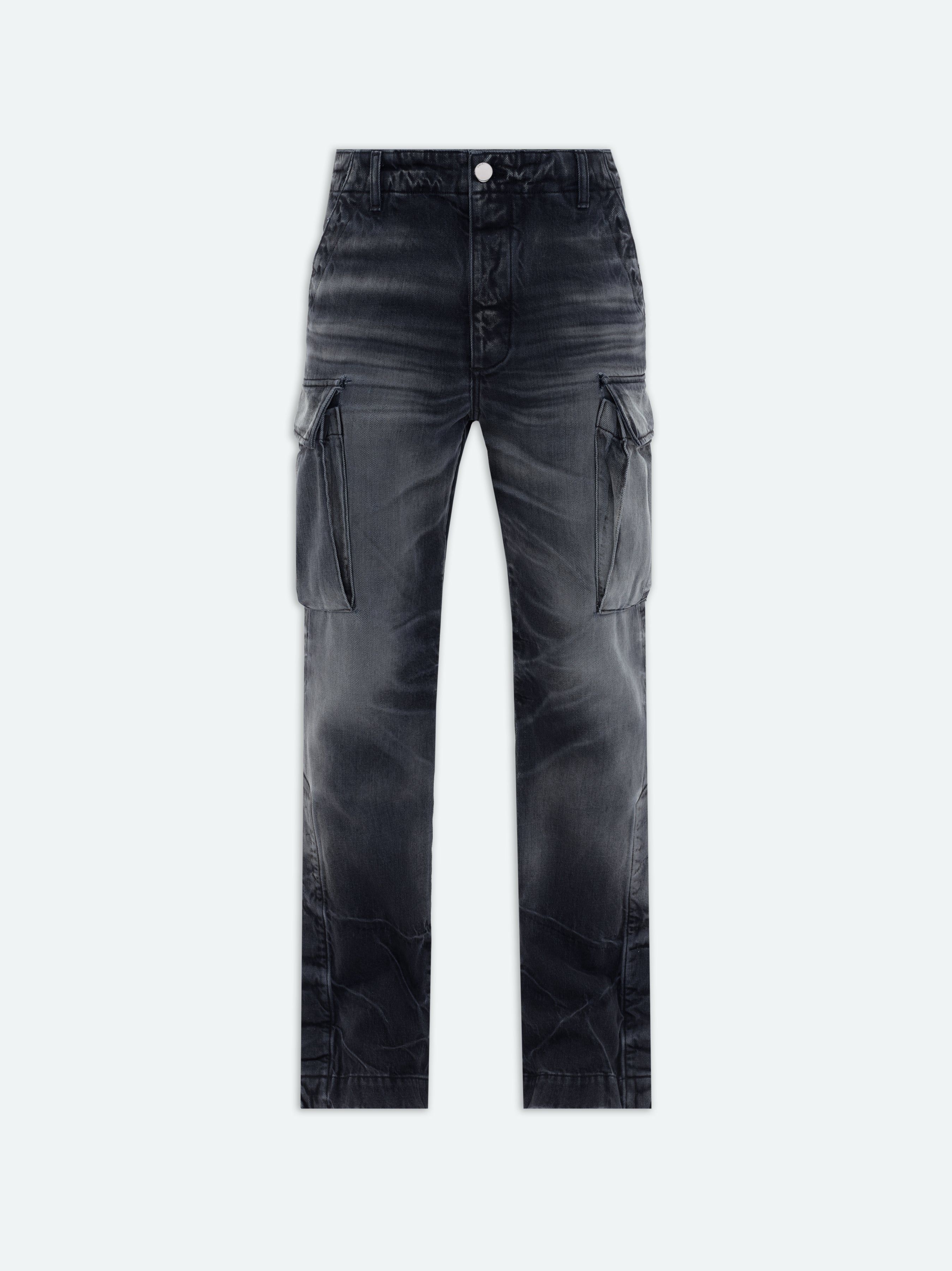M65 CARGO JEAN - STORM GREY sold by AMIRI