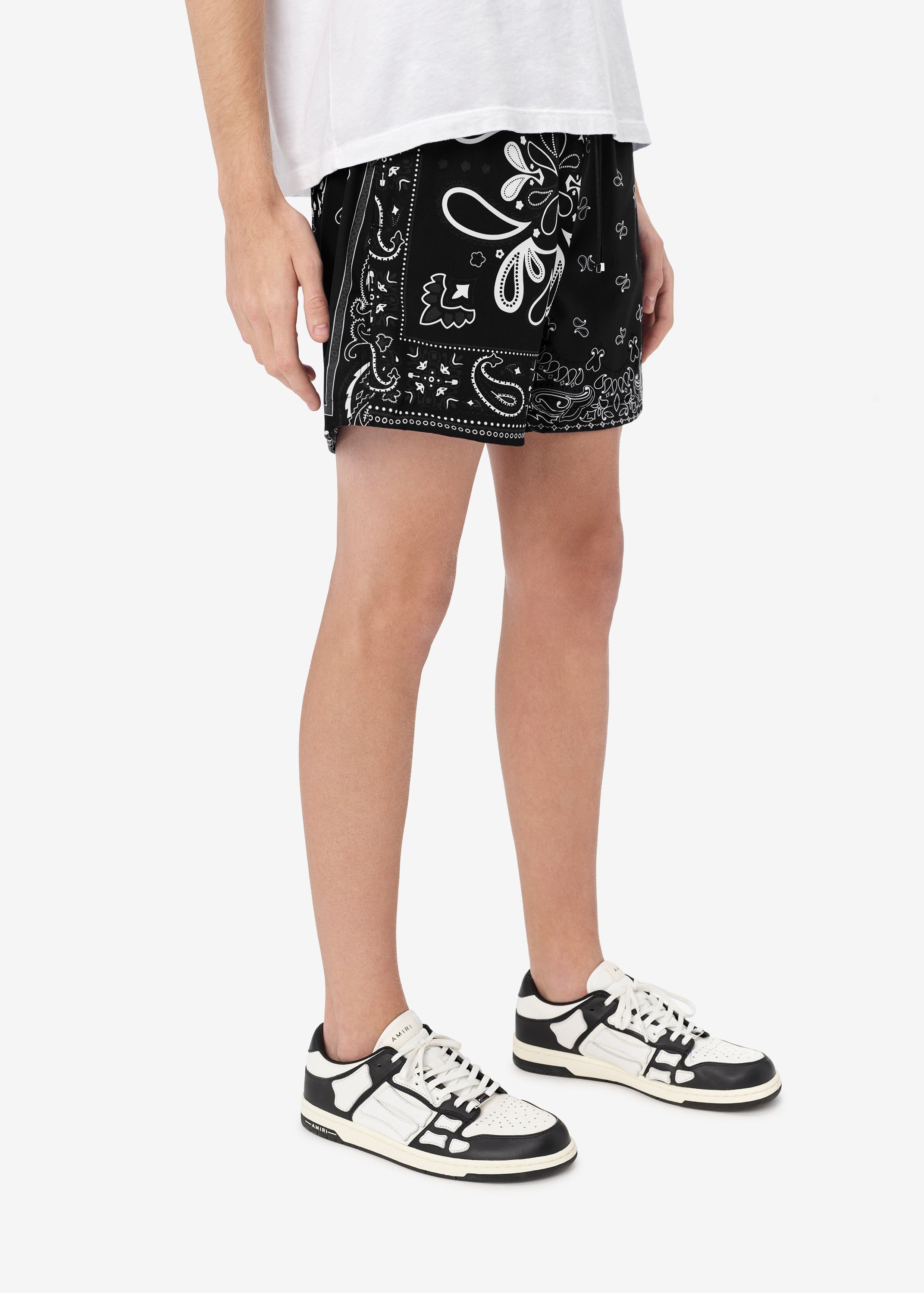 BANDANA SWIM TRUNK - BLACK sold by AMIRI product image thumbnail 3