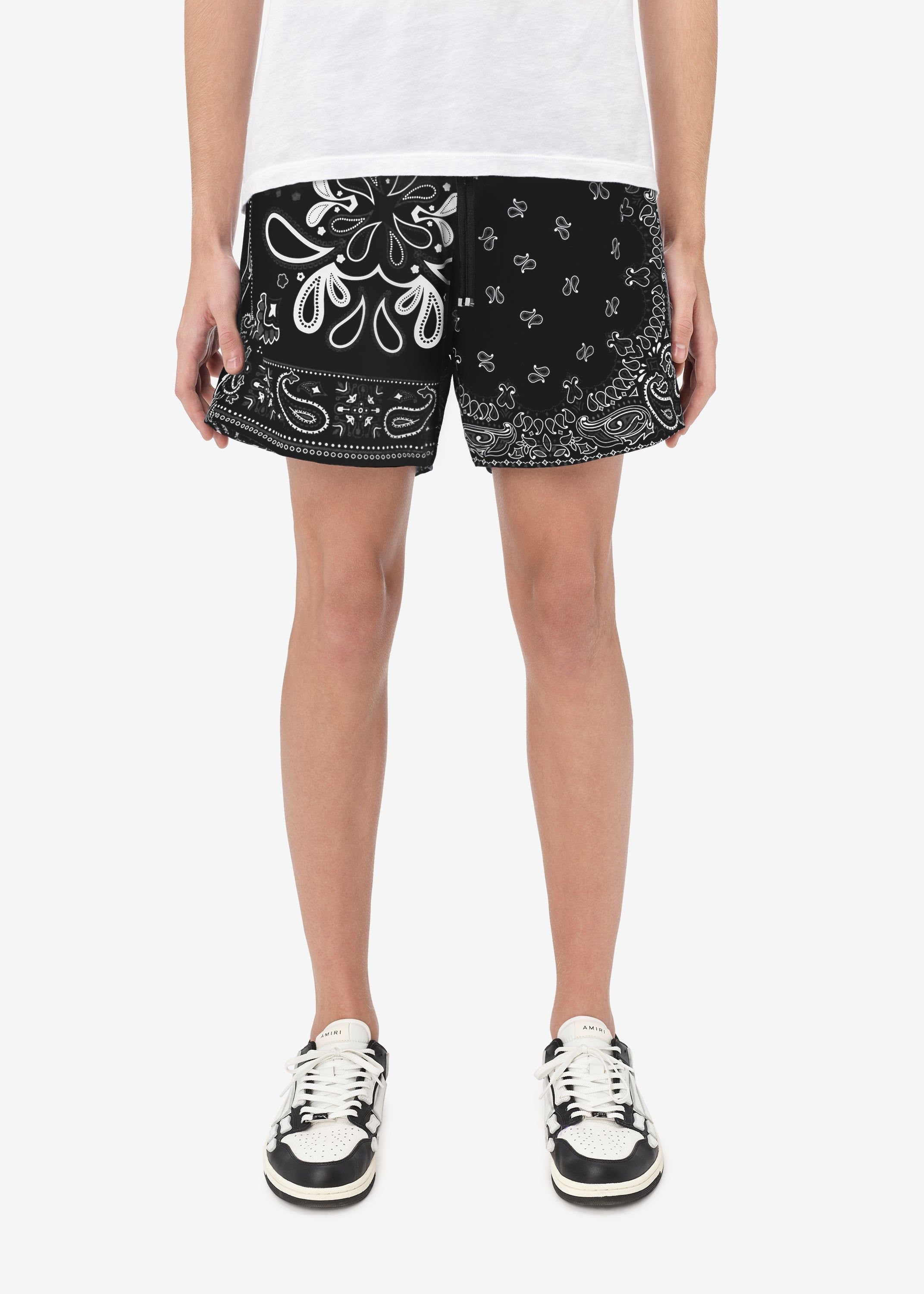BANDANA SWIM TRUNK - BLACK sold by AMIRI product image thumbnail 2