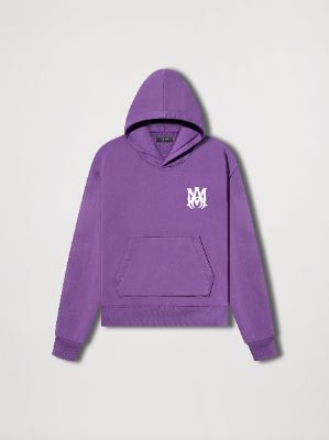 M.A. LOGO HOODIE - PURPLE sold by AMIRI