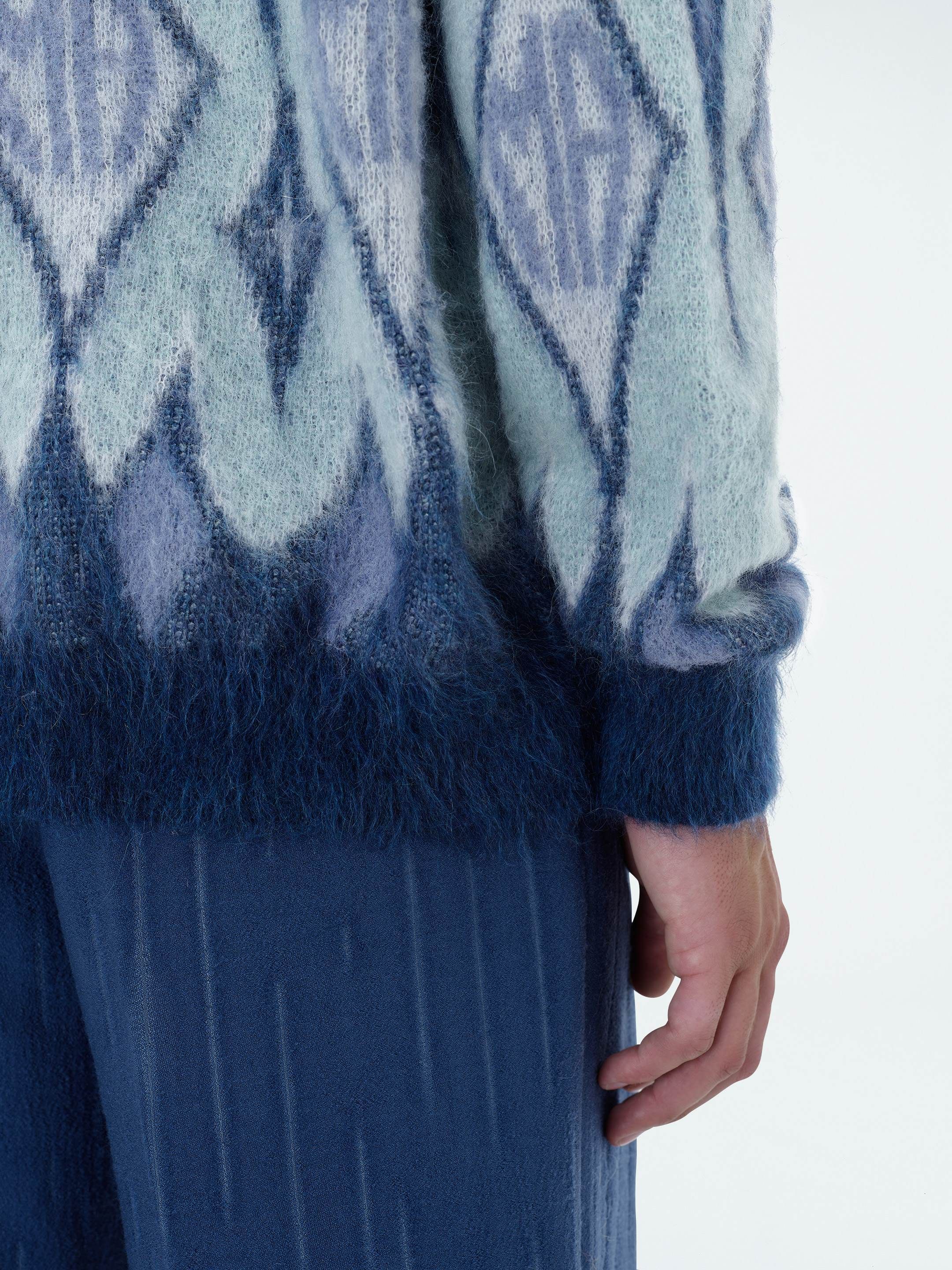 ARGYLE MOHAIR CARDIGAN - BLUE sold by AMIRI product image thumbnail 8