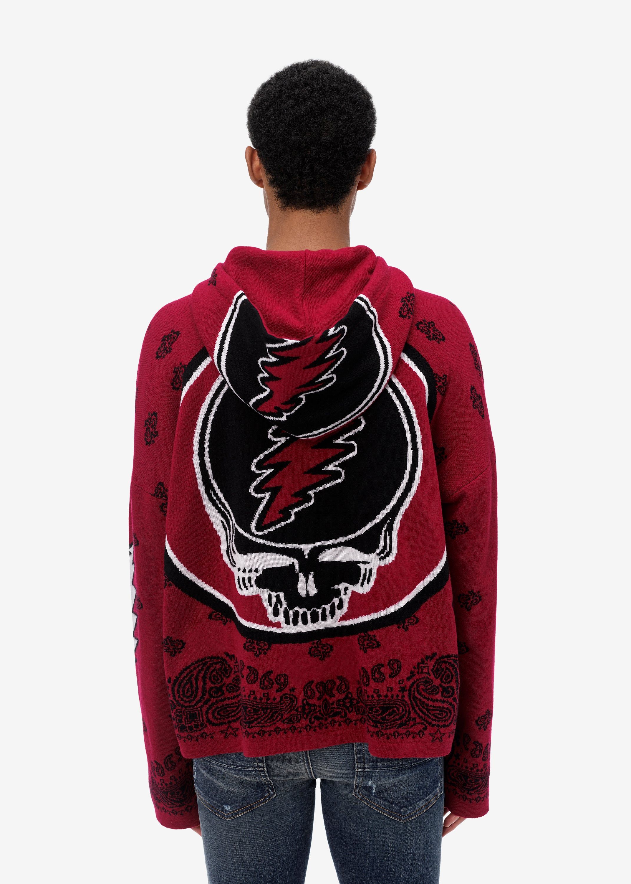 GRATEFUL DEAD HOODIE - Red sold by AMIRI product image thumbnail 4