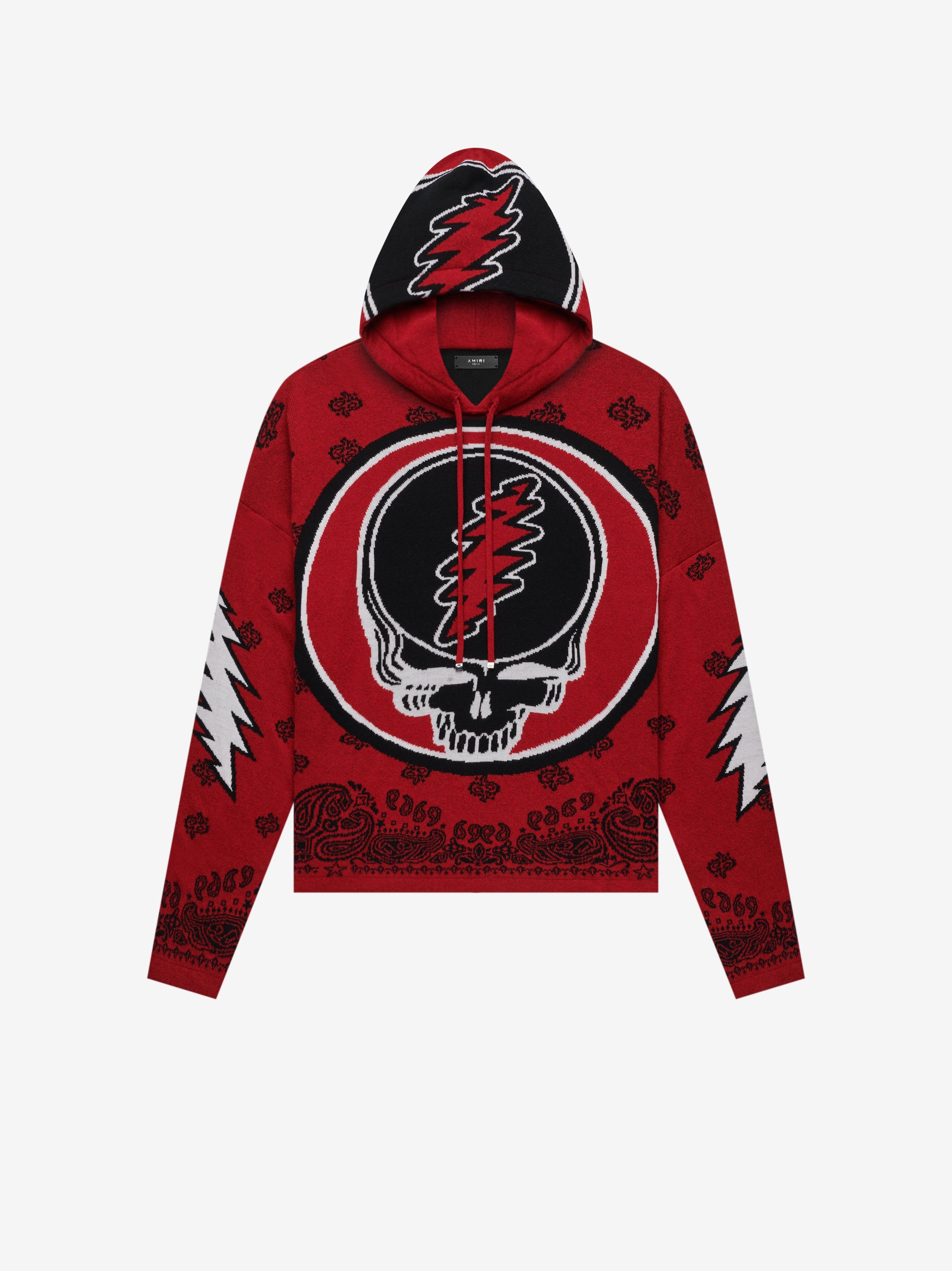 GRATEFUL DEAD HOODIE - Red sold by AMIRI