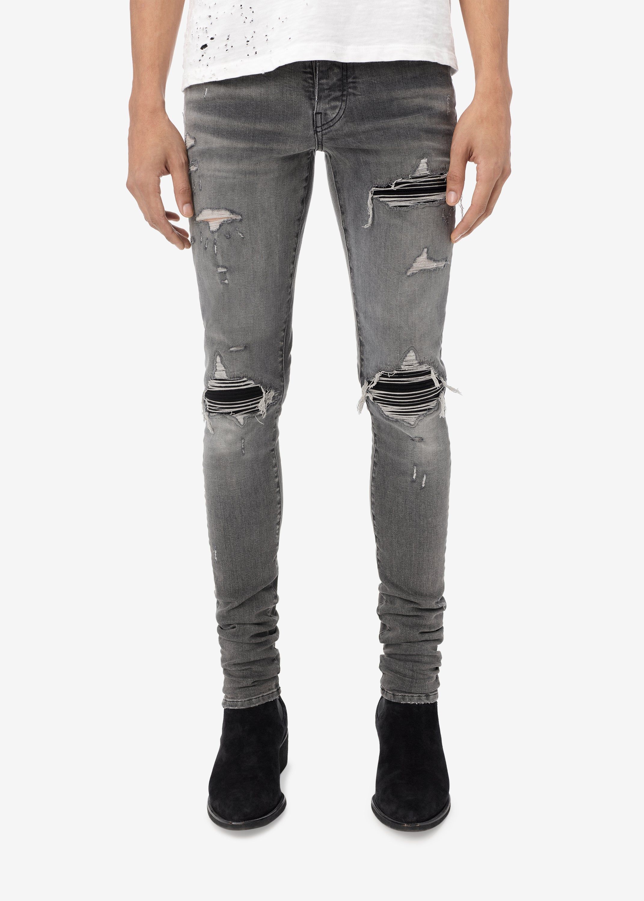 MX1 SUEDE JEAN - CLASSIC GREY sold by AMIRI product image thumbnail 2