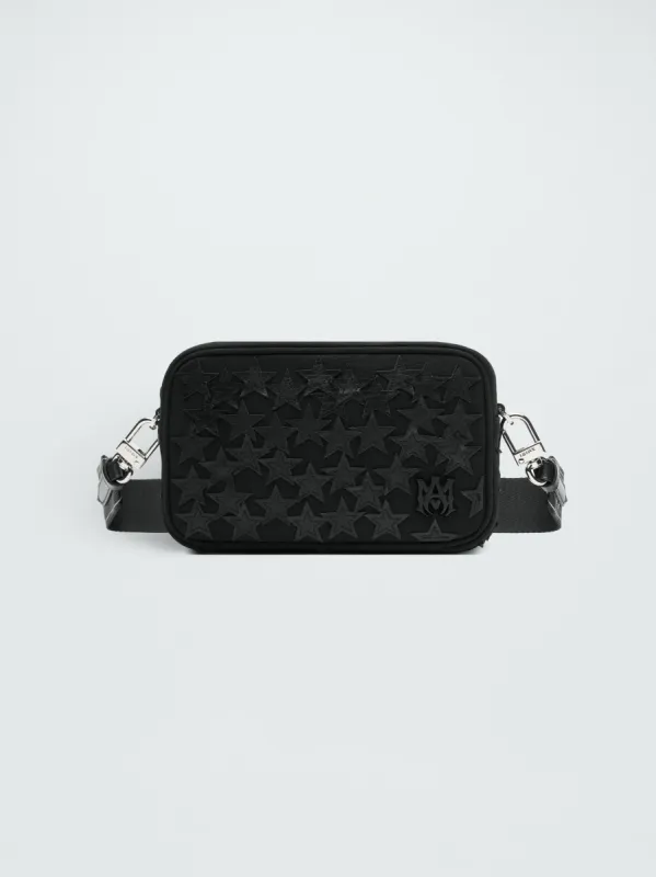 STARS CAMERA BAG - BLACK sold by AMIRI