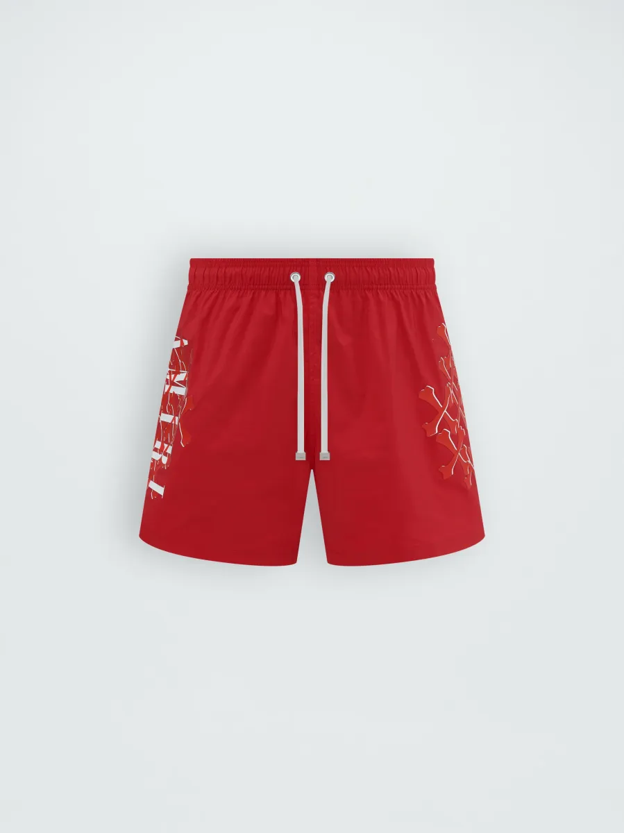 ショートパンツ AMIRI Women Shorts  Burmudas PF23WKB021900 RED AMIRI Women Shorts Burmudas PF23WKB021900 RED (AMIRI