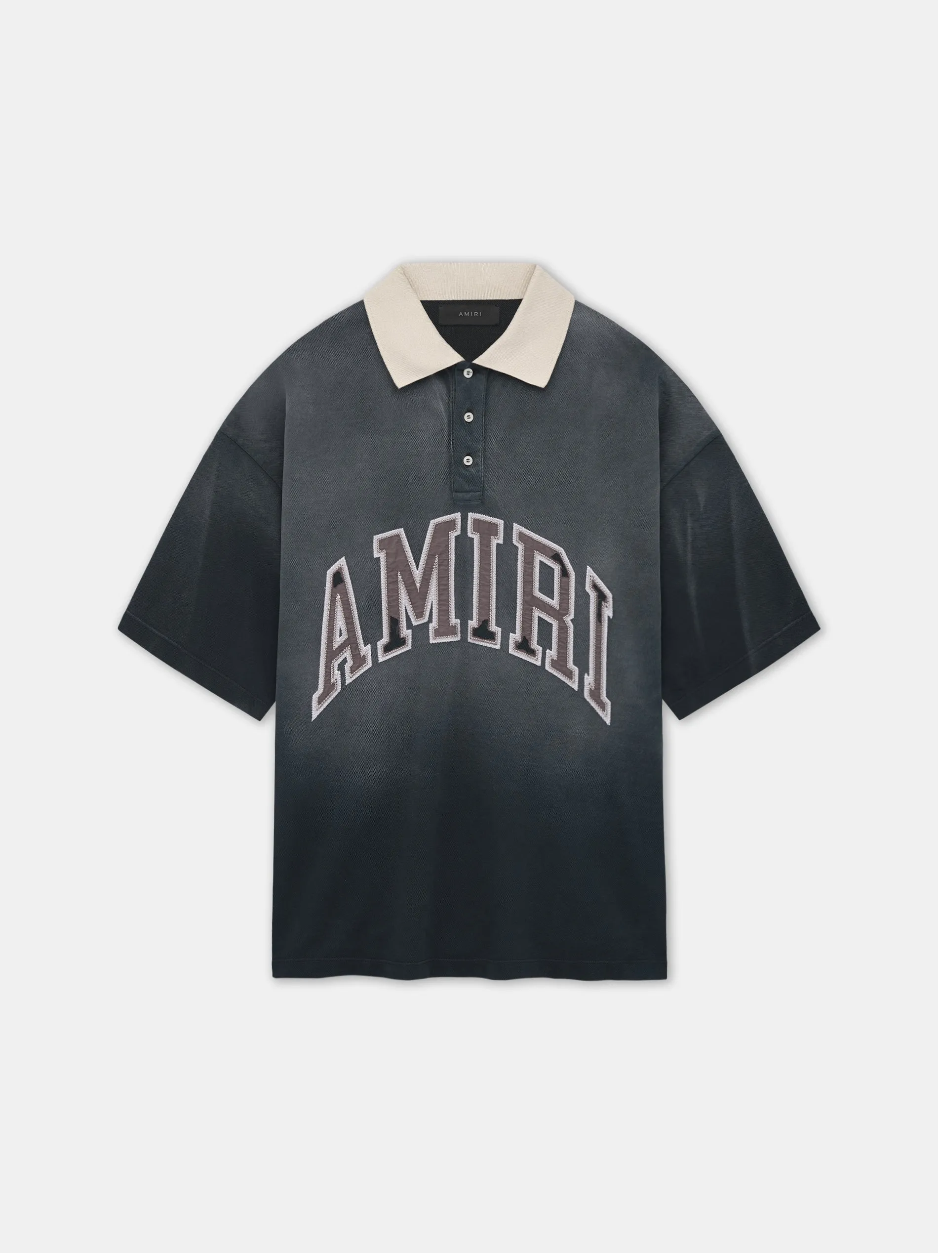 AMIRI VINTAGE OVERSIZED POLO - Black sold by AMIRI product image thumbnail 5