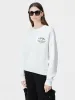 WOMEN - WOMEN'S AMIRI ARTS DISTRICT CREW - White sold by AMIRI