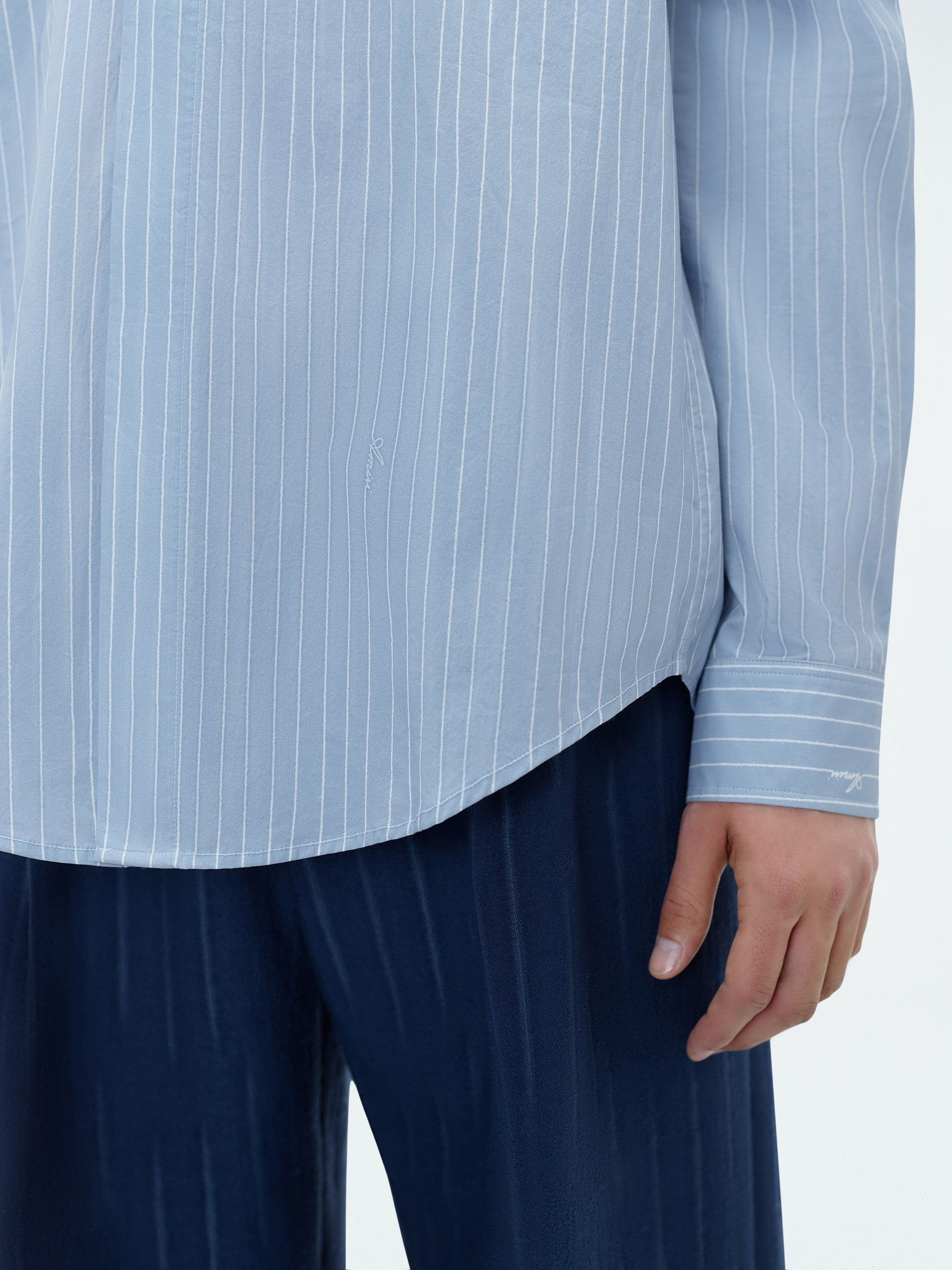 AMIRI SCRIPT POPLIN SHIRT - LIGHT BLUE sold by AMIRI product image thumbnail 6