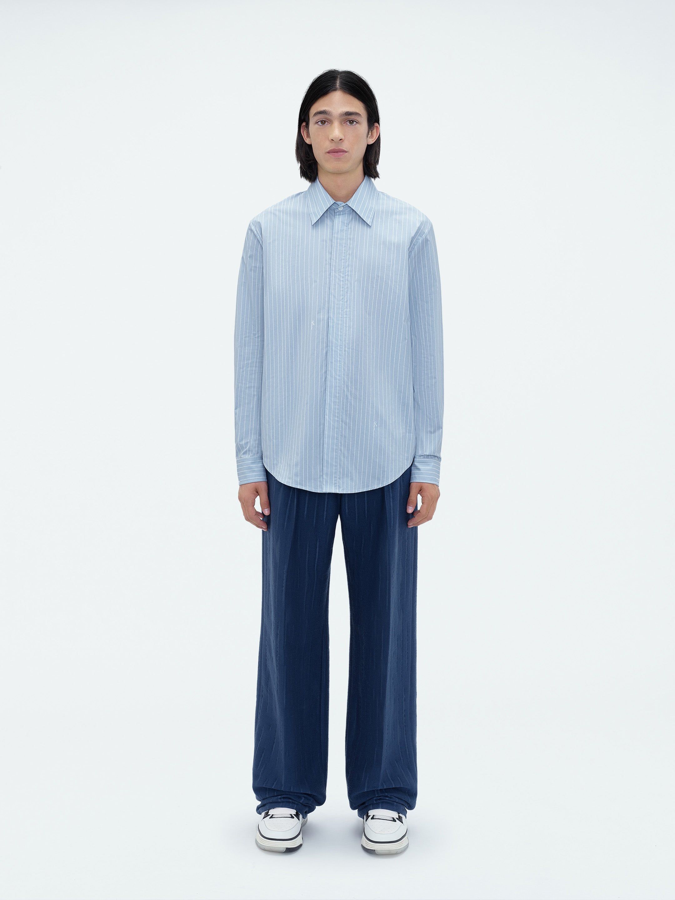AMIRI SCRIPT POPLIN SHIRT - LIGHT BLUE sold by AMIRI product image thumbnail 2