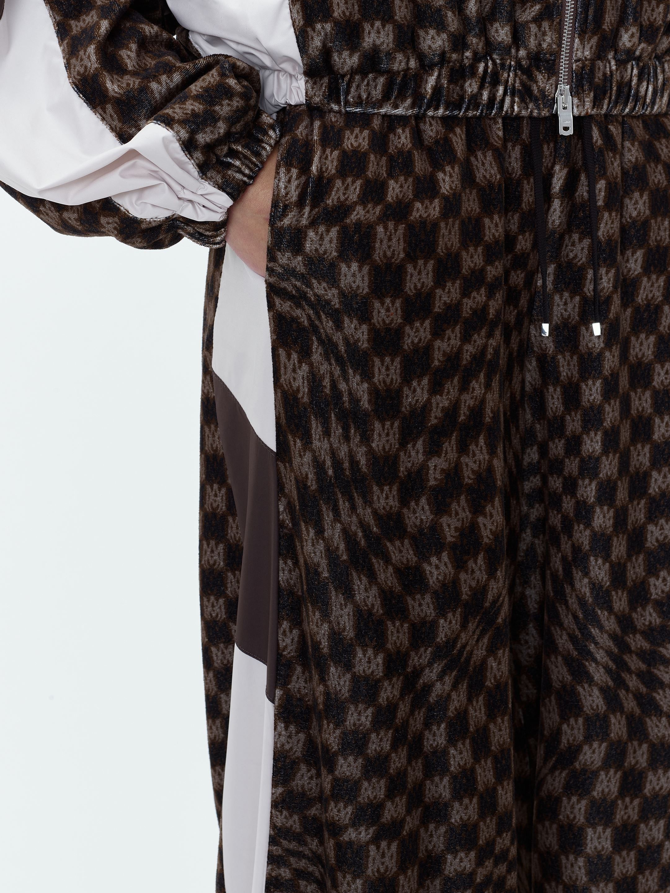 WOMEN - WIDE LEG RETRO TRACK PANT - BROWN MULTI sold by AMIRI product image thumbnail 6