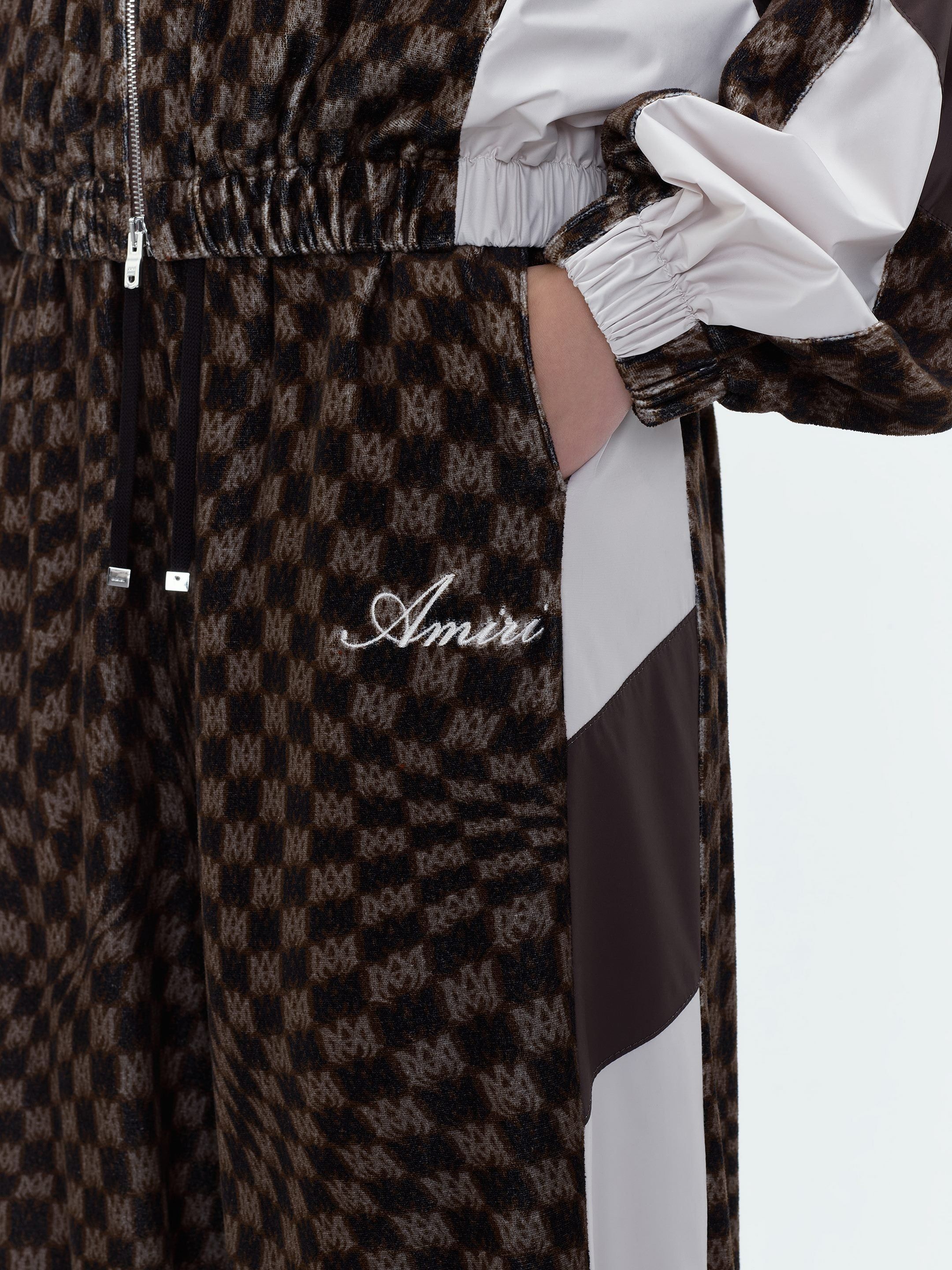 WOMEN - WIDE LEG RETRO TRACK PANT - BROWN MULTI sold by AMIRI product image thumbnail 7