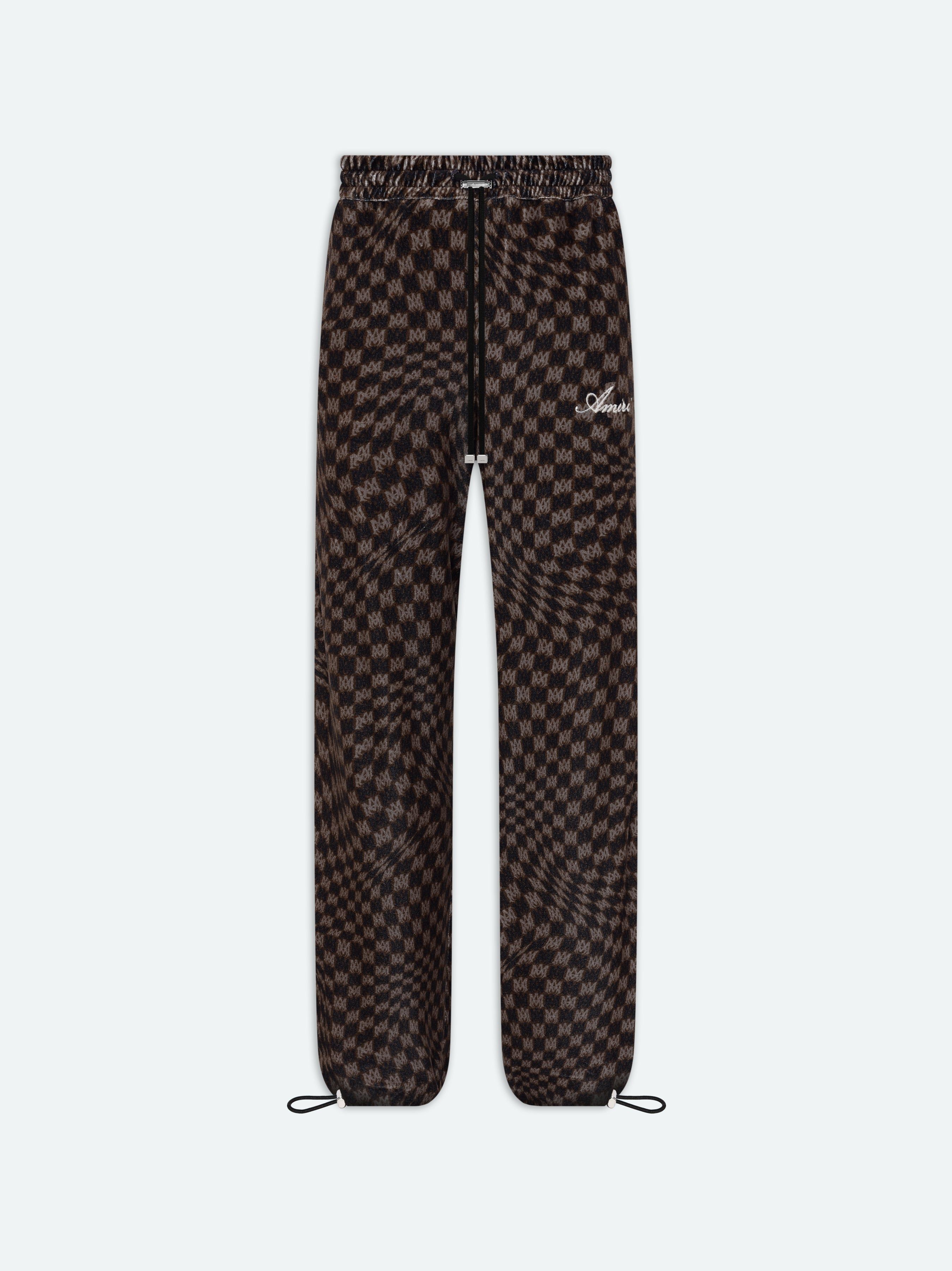 WOMEN - WIDE LEG RETRO TRACK PANT - BROWN MULTI sold by AMIRI