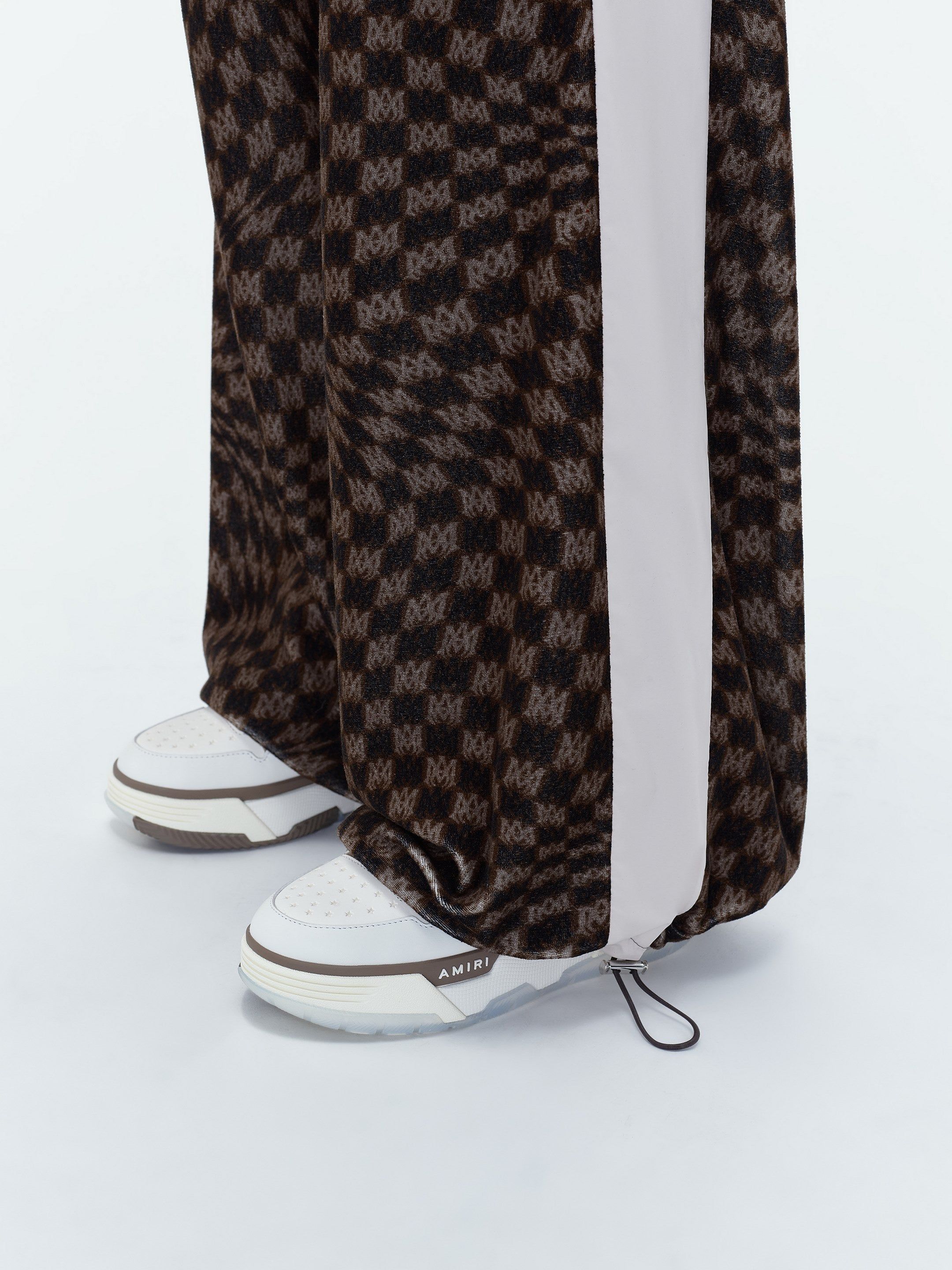 WOMEN - WIDE LEG RETRO TRACK PANT - BROWN MULTI sold by AMIRI product image thumbnail 8