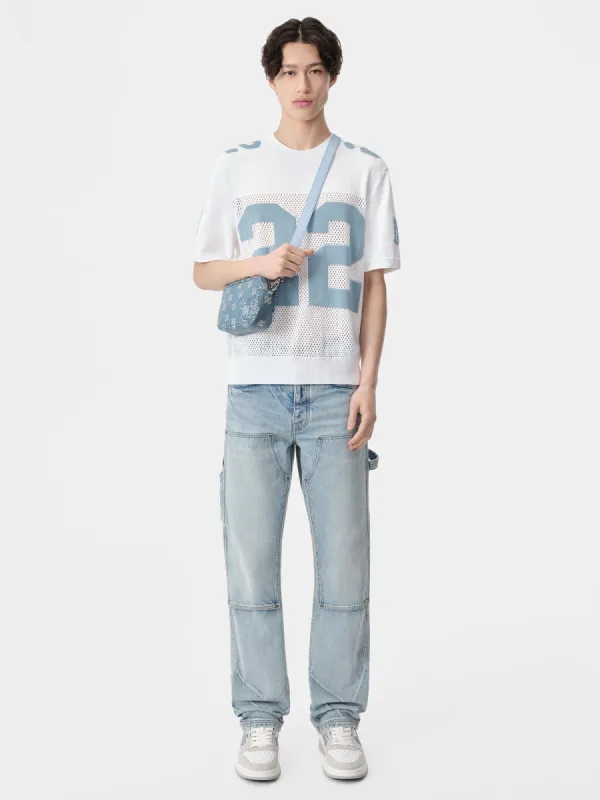 22 TEE - White Cerulean made by AMIRI