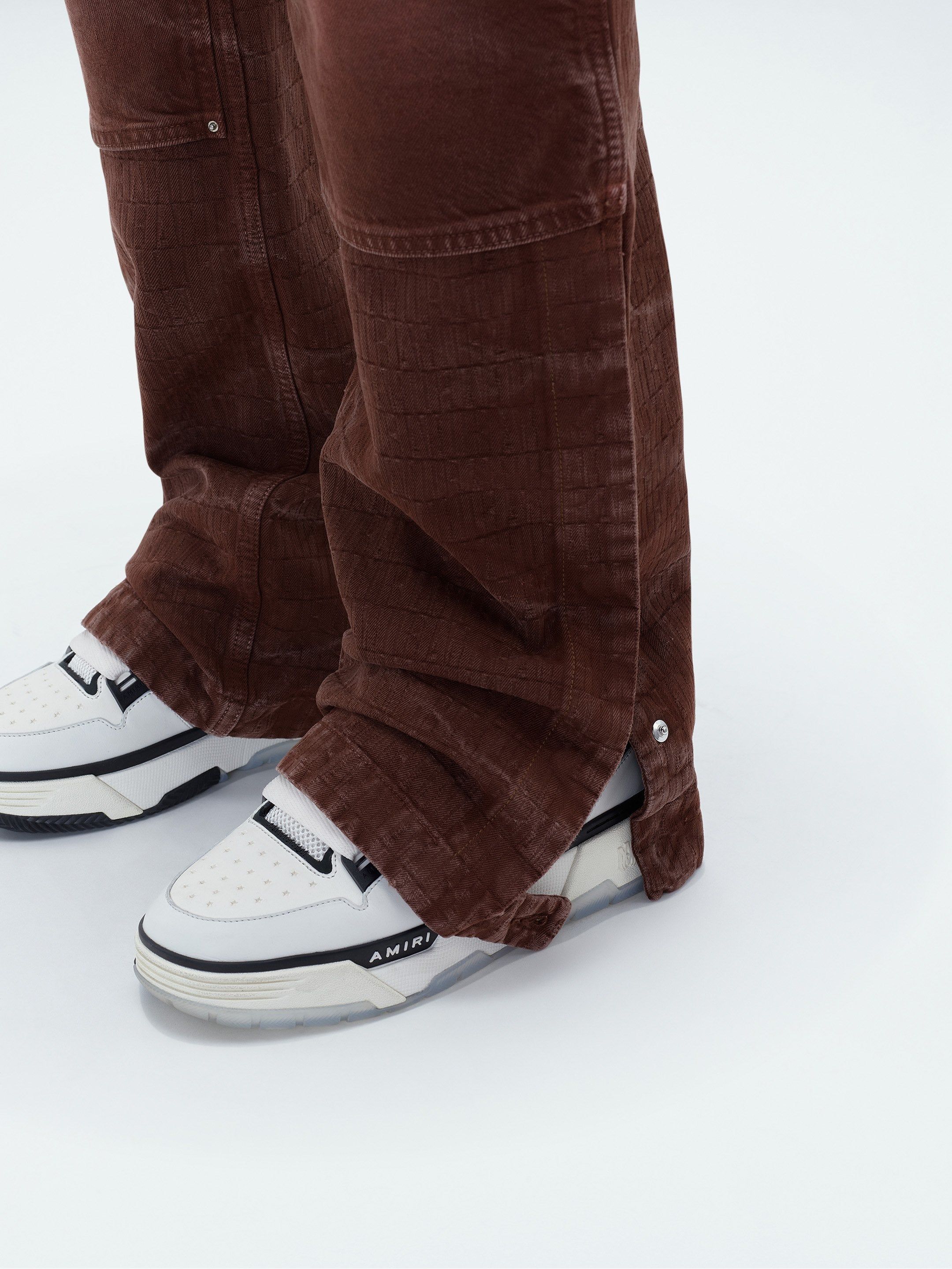 AMIRI JACQUARD CARPENTER JEAN - BROWN sold by AMIRI product image thumbnail 8