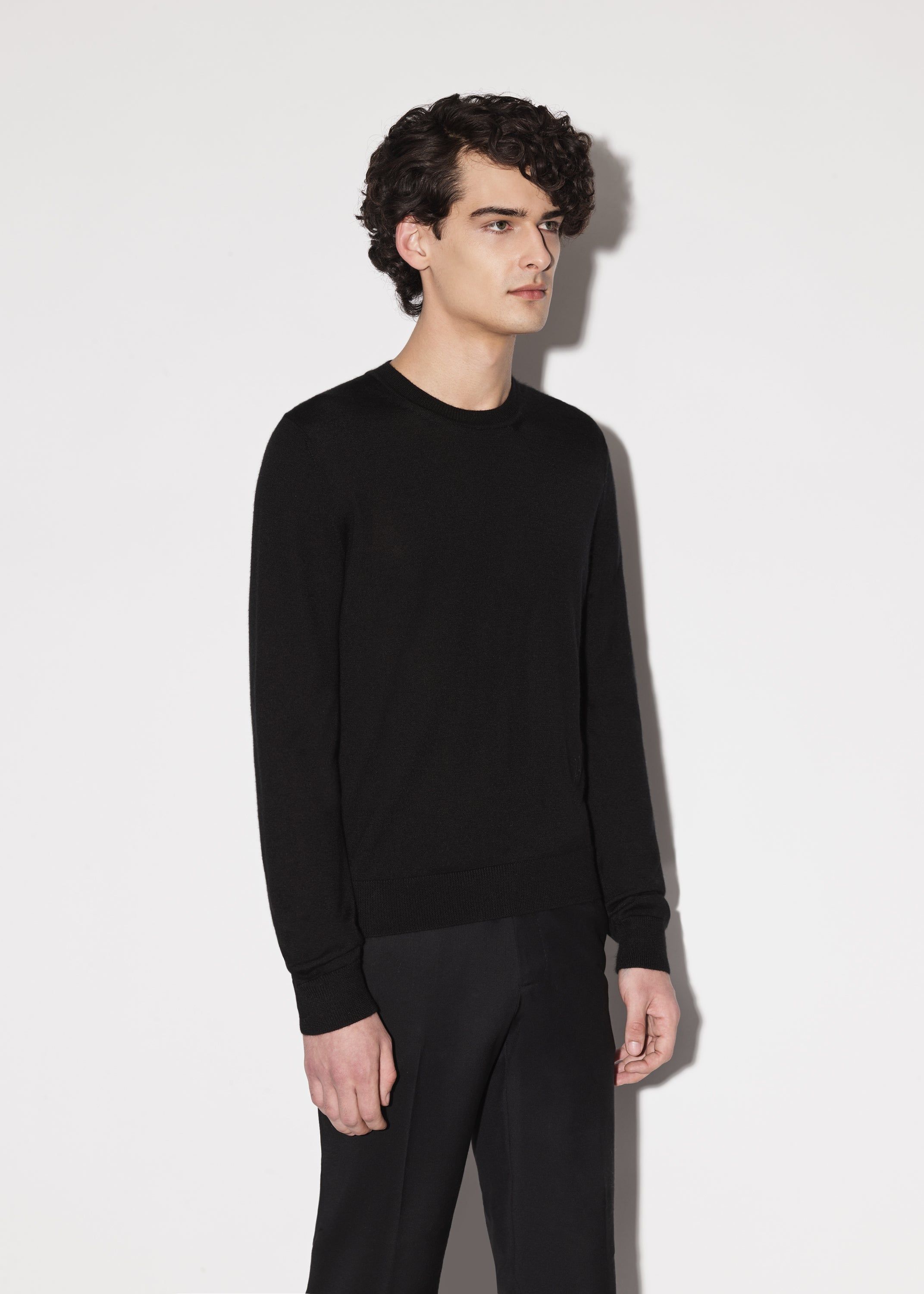 M.A. EMBROIDERED CREW - BLACK sold by AMIRI product image thumbnail 3