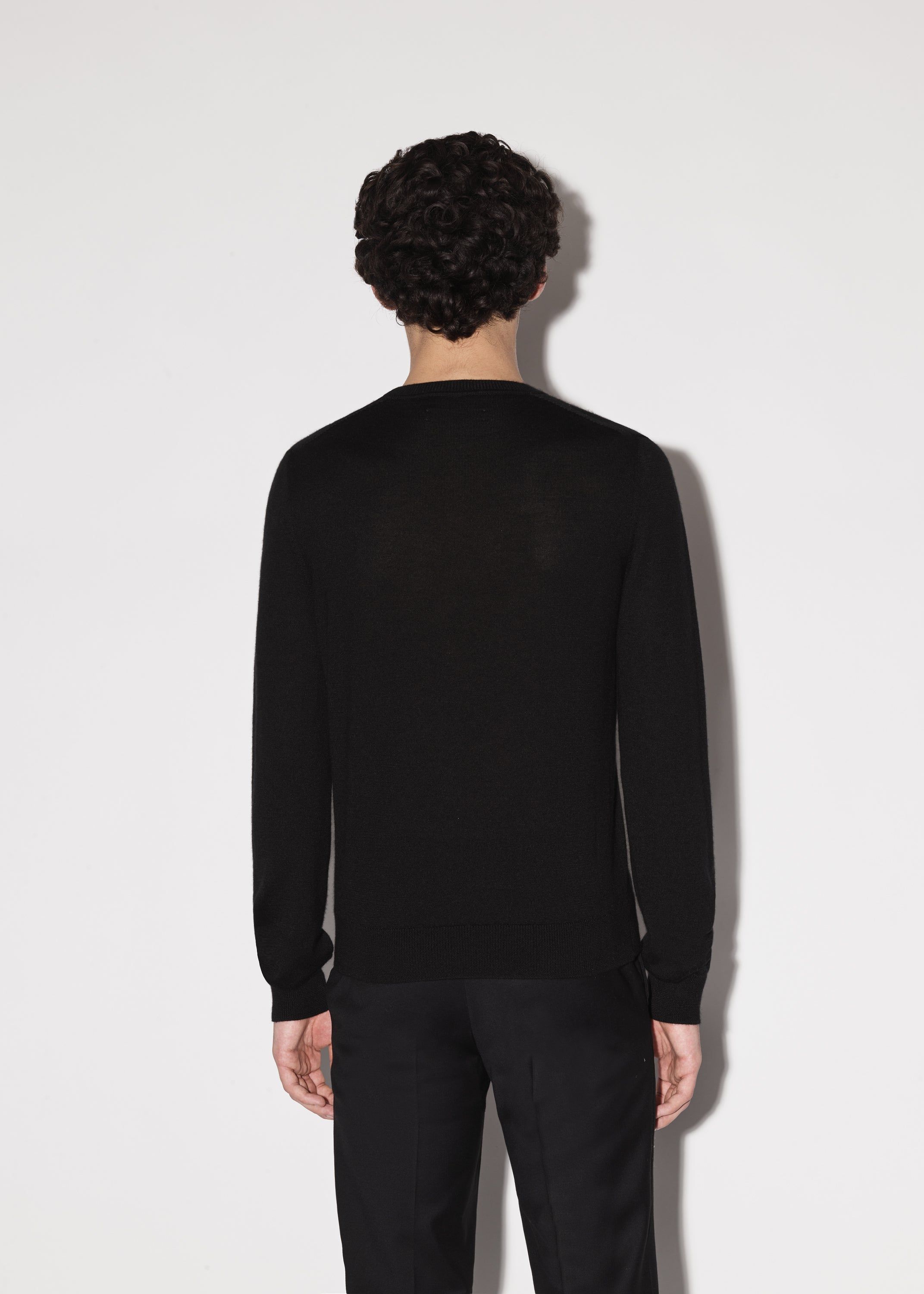 M.A. EMBROIDERED CREW - BLACK sold by AMIRI product image thumbnail 4