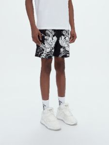 FLORAL AMIRI SWIM TRUNK - BLACK sold by AMIRI