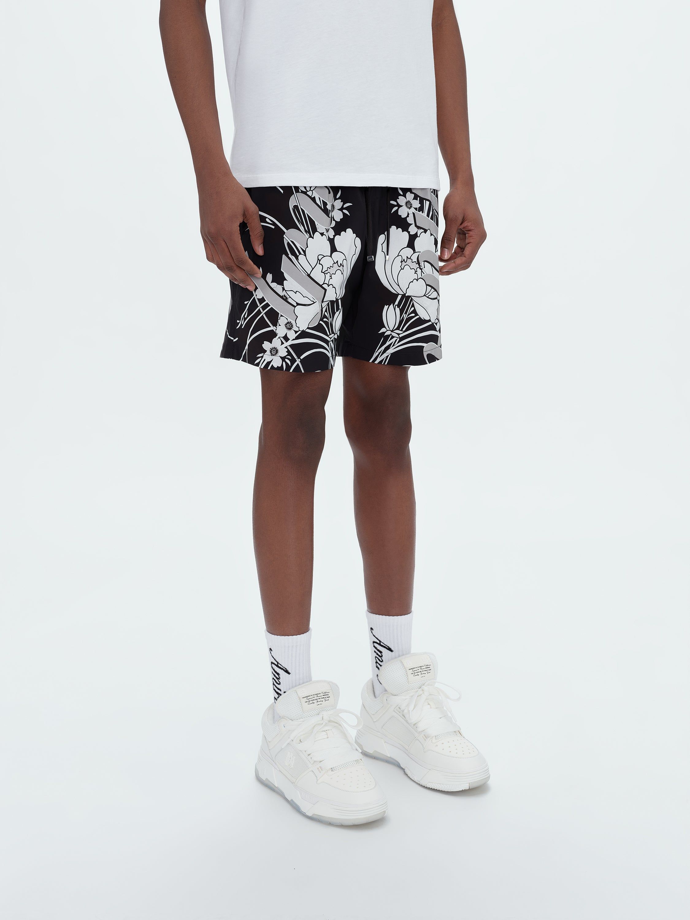 FLORAL AMIRI SWIM TRUNK - BLACK sold by AMIRI product image thumbnail 4