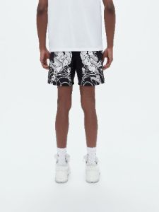 FLORAL AMIRI SWIM TRUNK - BLACK sold by AMIRI