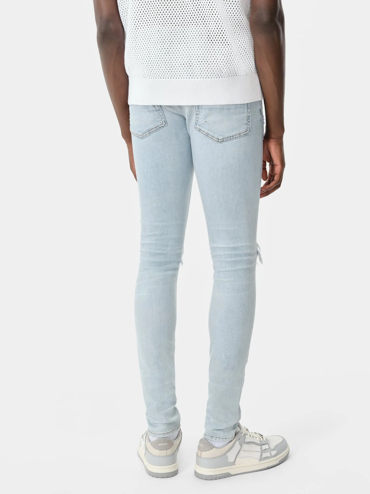 MX1 BANDANA JACQUARD JEAN - Sky Indigo sold by AMIRI product image thumbnail 3