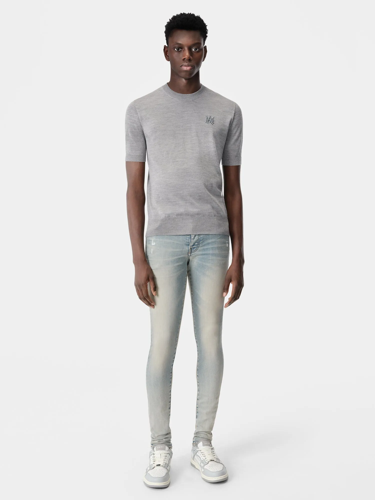 Stack Jean - Antique Indigo sold by AMIRI