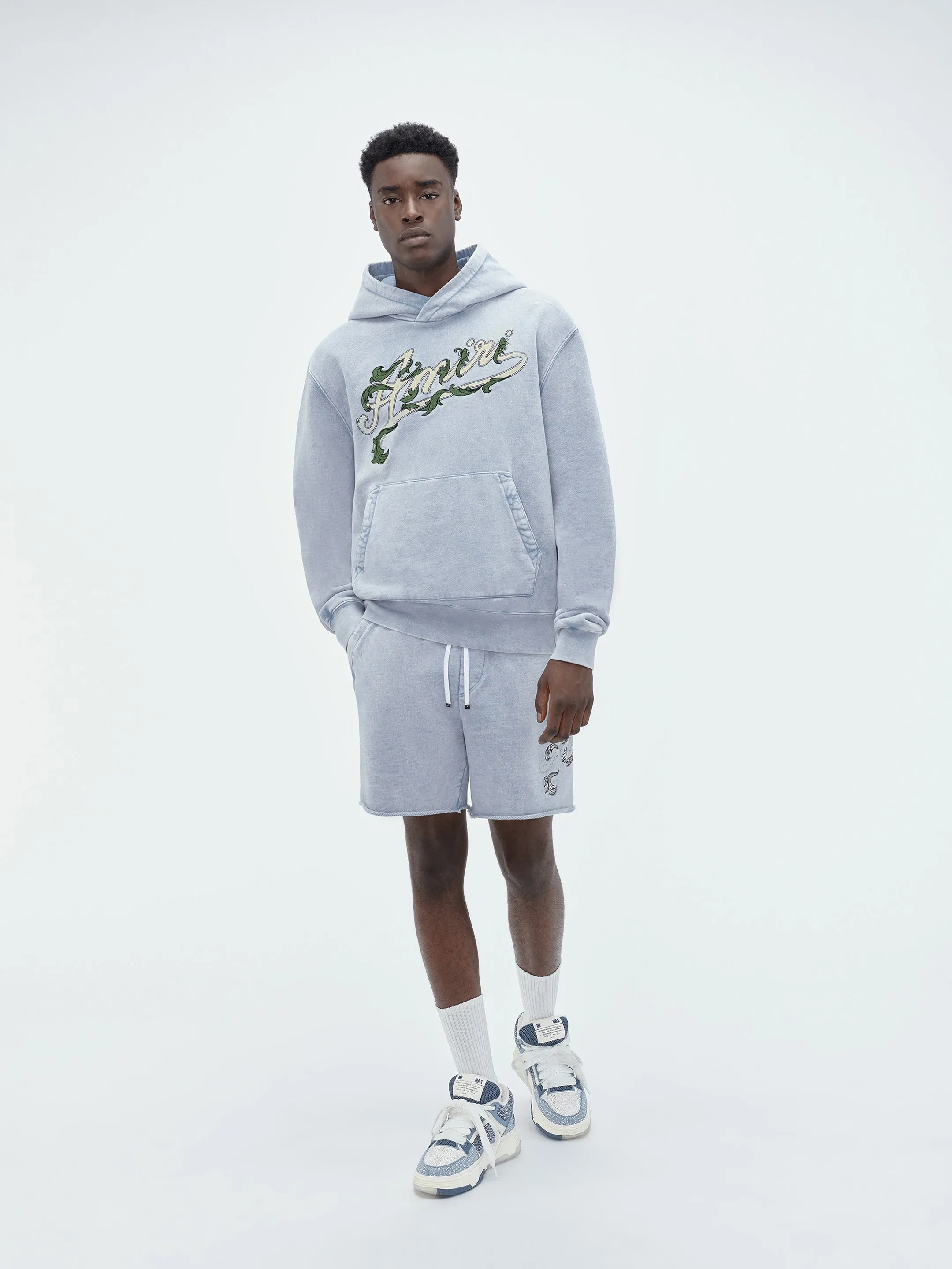 AMIRI FILIGREE HOODIE - Ashley Blue sold by AMIRI