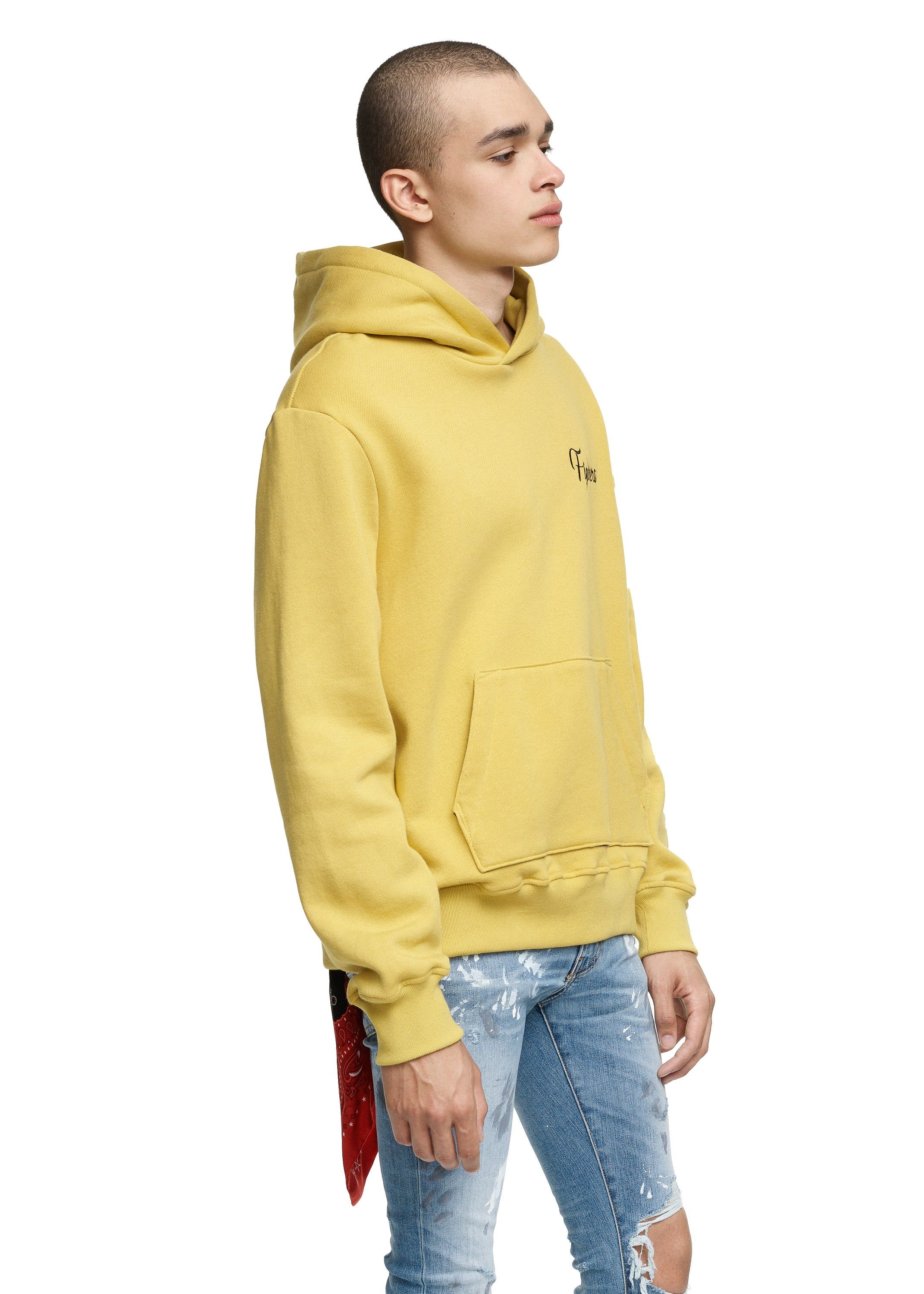 Fighters Embroidered Hoodie Yellow sold by AMIRI product image thumbnail 3