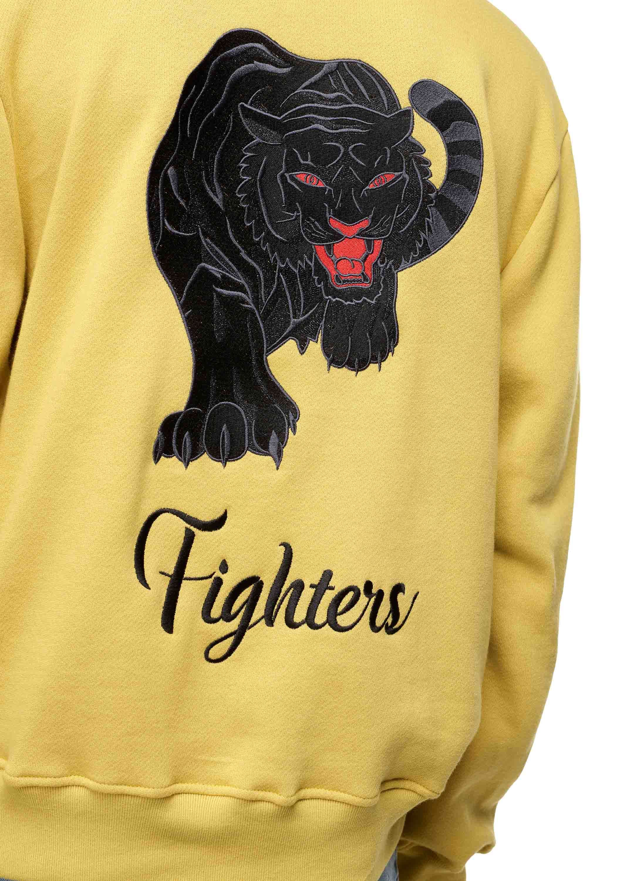 Fighters Embroidered Hoodie Yellow sold by AMIRI product image thumbnail 5