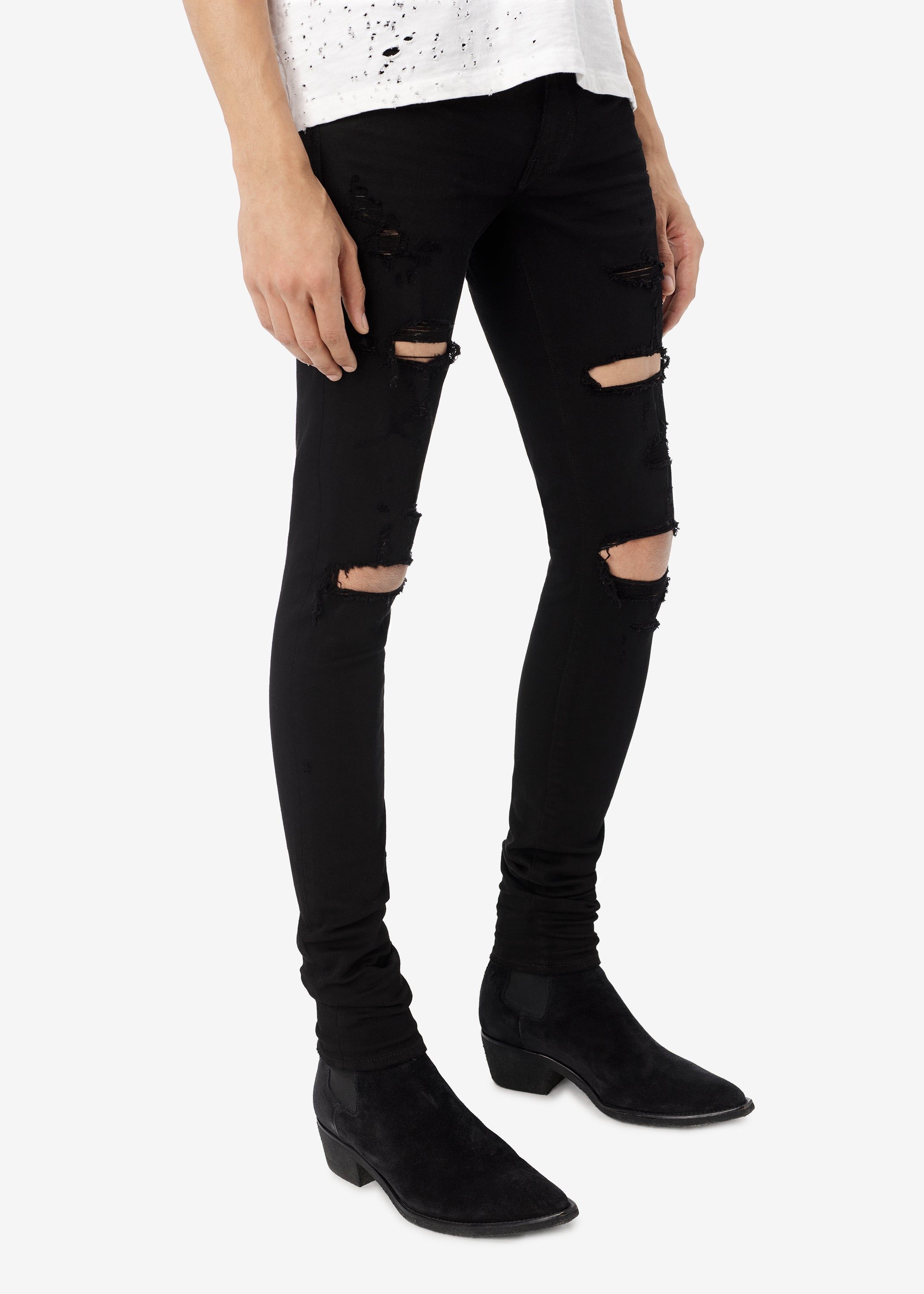 THRASHER PLUS JEAN - BLACK sold by AMIRI product image thumbnail 3