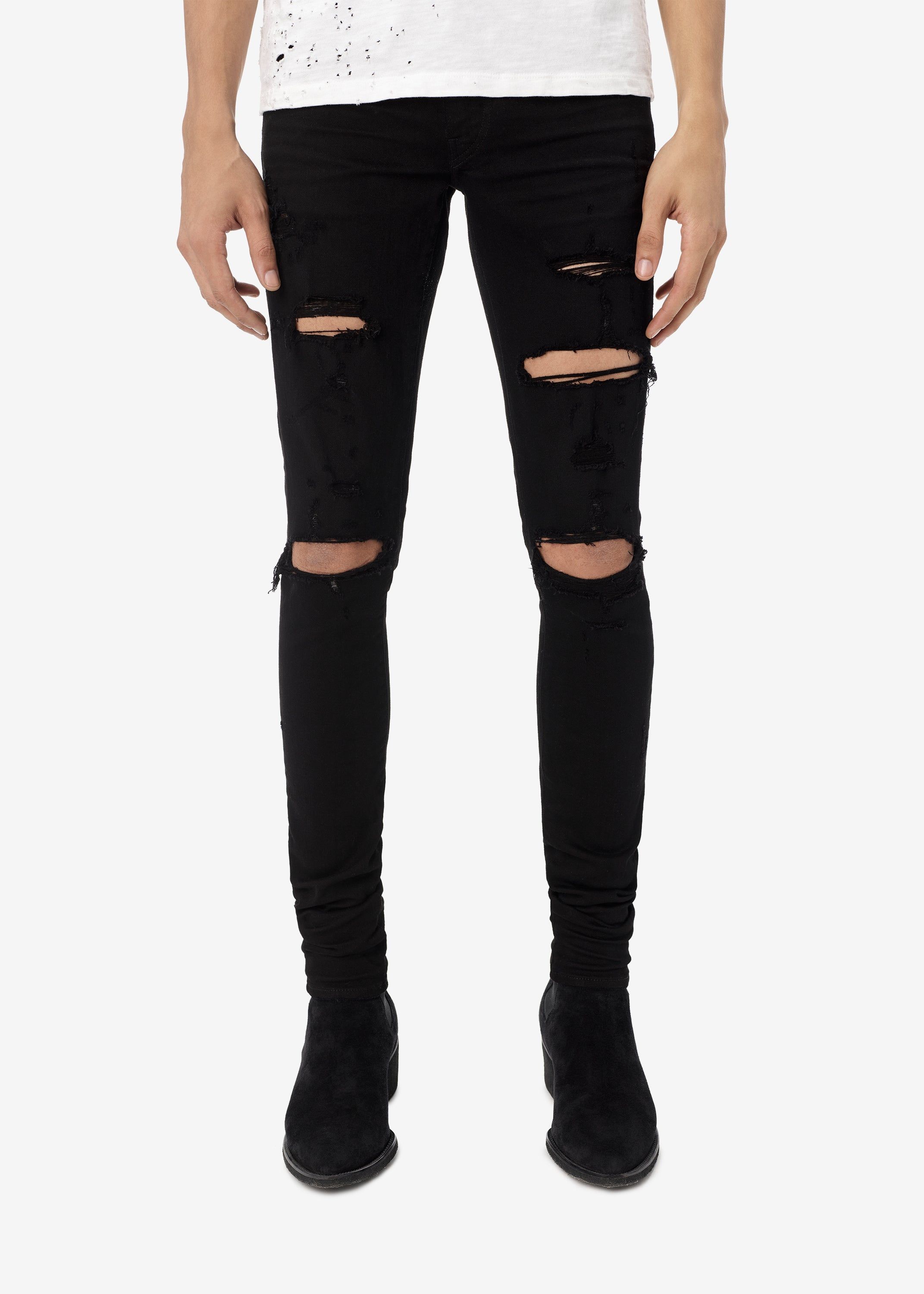 THRASHER PLUS JEAN - BLACK sold by AMIRI product image thumbnail 2