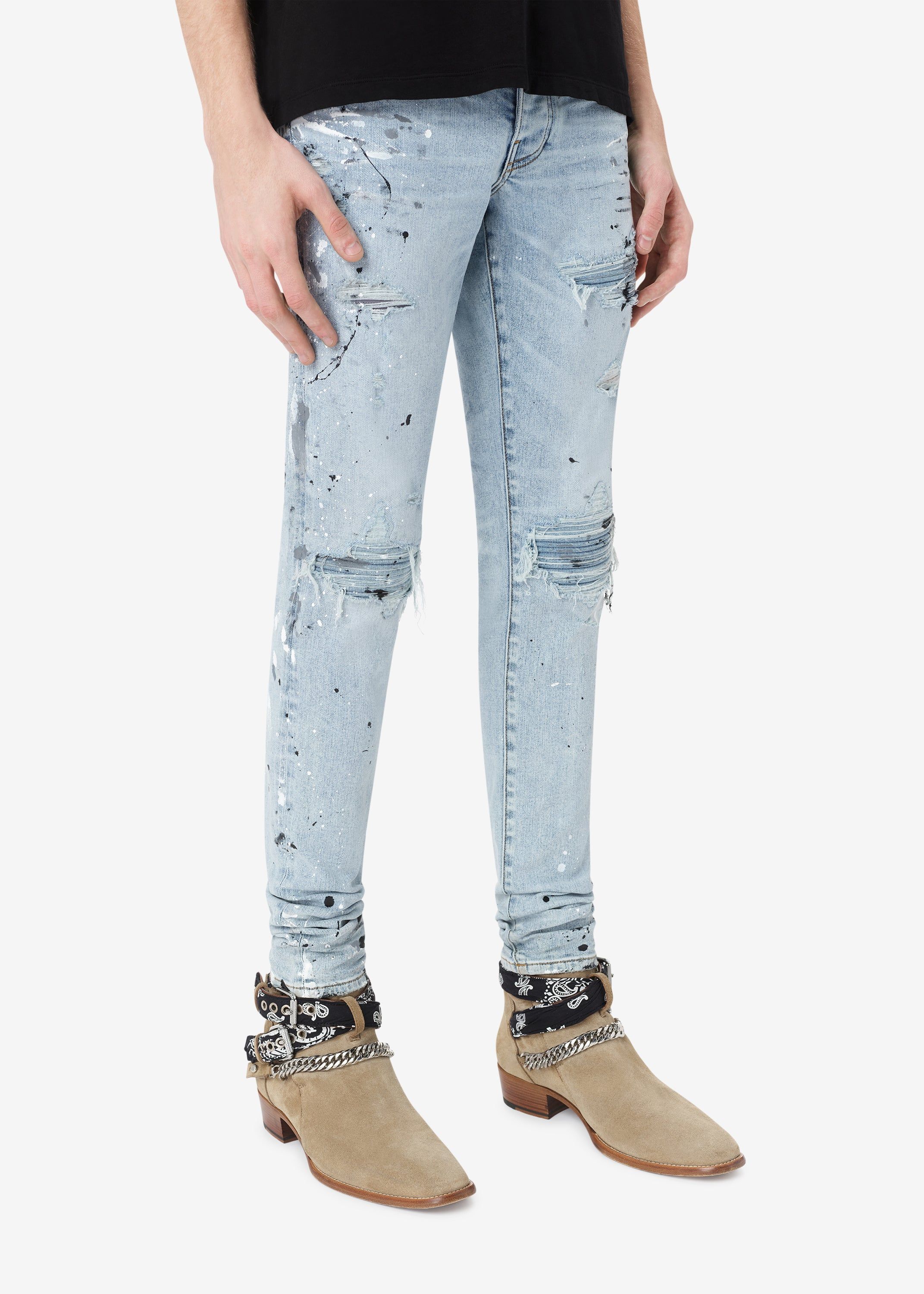 MX1 PAINTER JEAN - LIGHT VINTAGE sold by AMIRI product image thumbnail 3