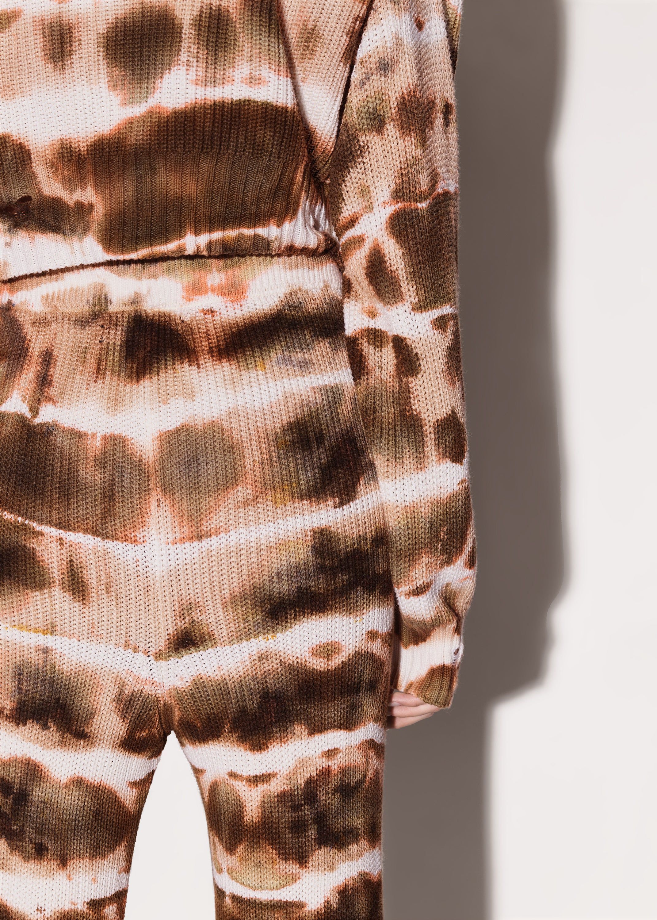 WOMEN - TIE DYE RIB SWEATPANTS - ORANGE sold by AMIRI product image thumbnail 5