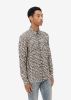AMIRI ALL OVER LONG SLEEVE SHIRT - BLACK / WHITE sold by AMIRI
