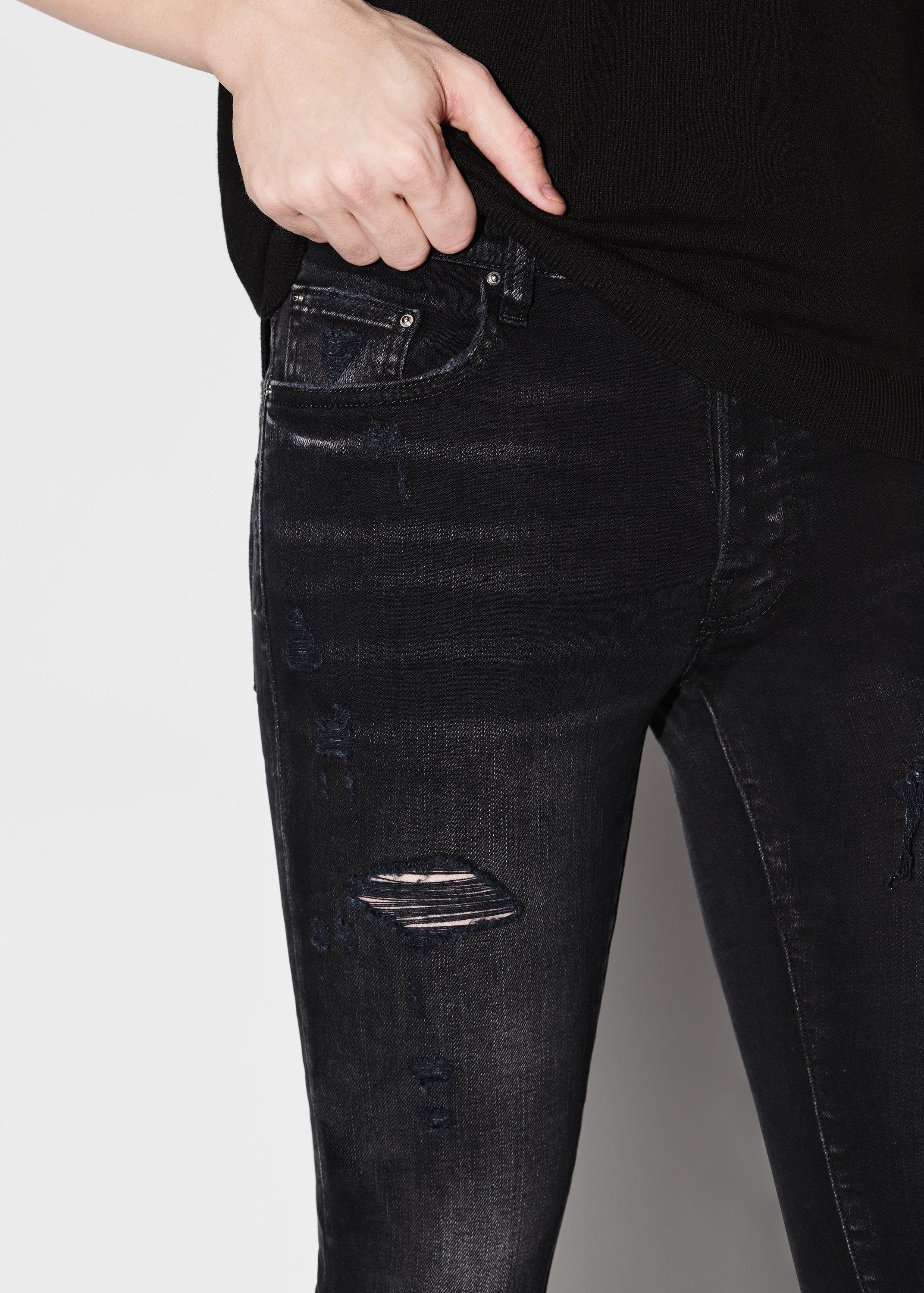 BANDANA MX1 - AGED BLACK sold by AMIRI product image thumbnail 5