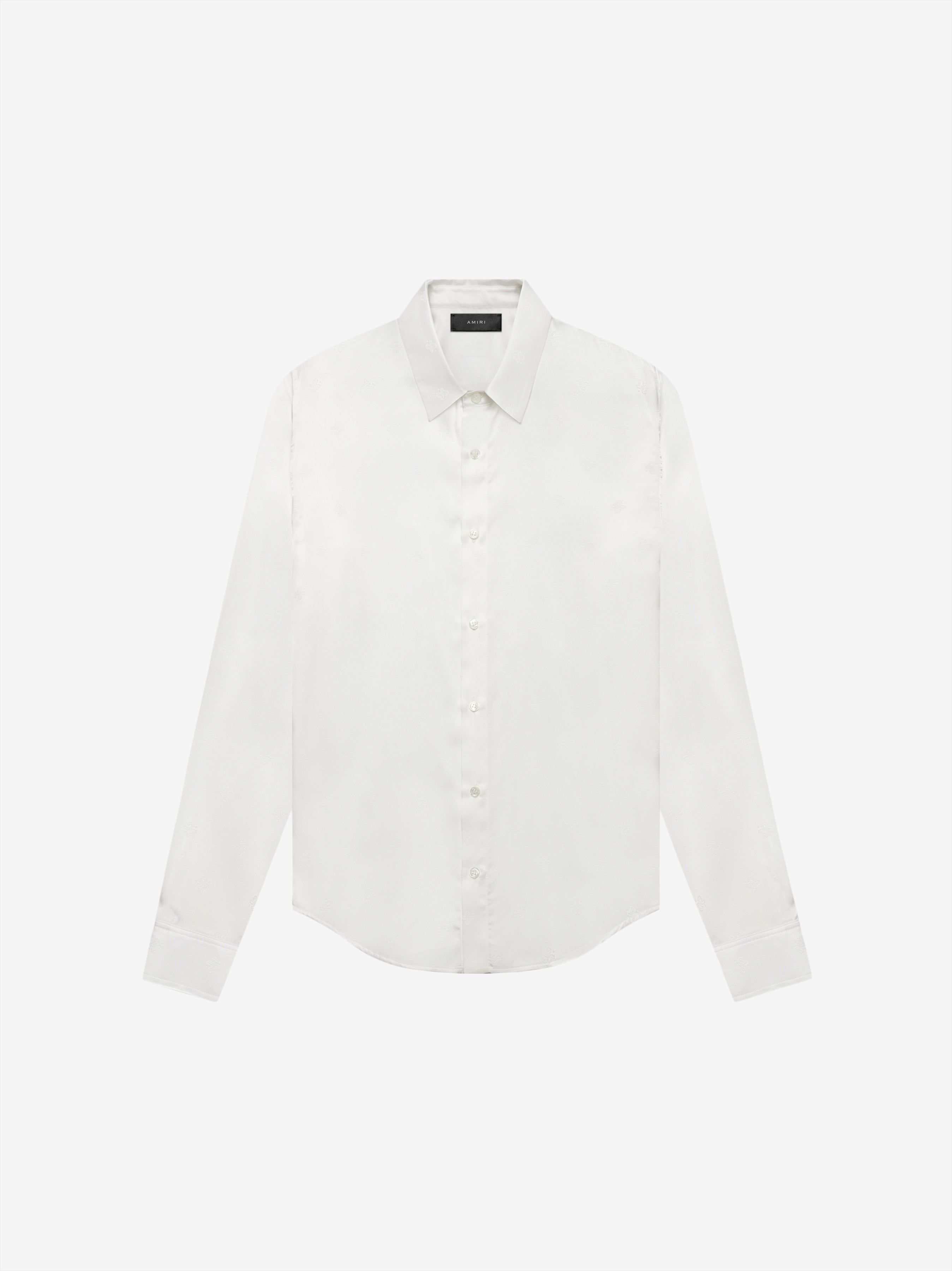 Exclusive Micro Paisley Shirt - White sold by AMIRI