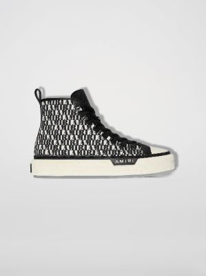 COURT HIGH - BLACK / WHITE sold by AMIRI